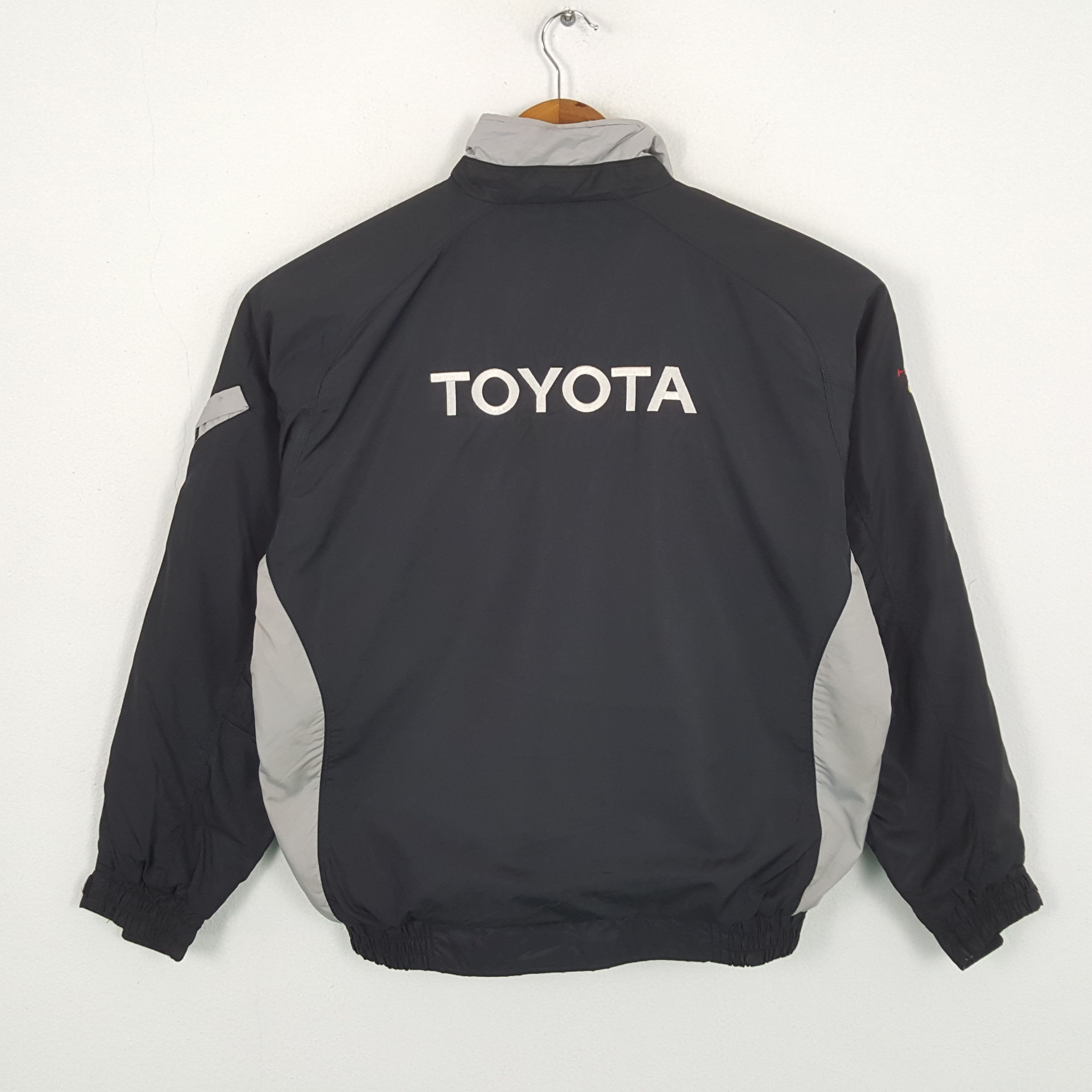 Vintage Vintage TOYOTA Japanese Racing Team Jacket Size US L / EU 52-54 / 3 - 1 Thumbnail