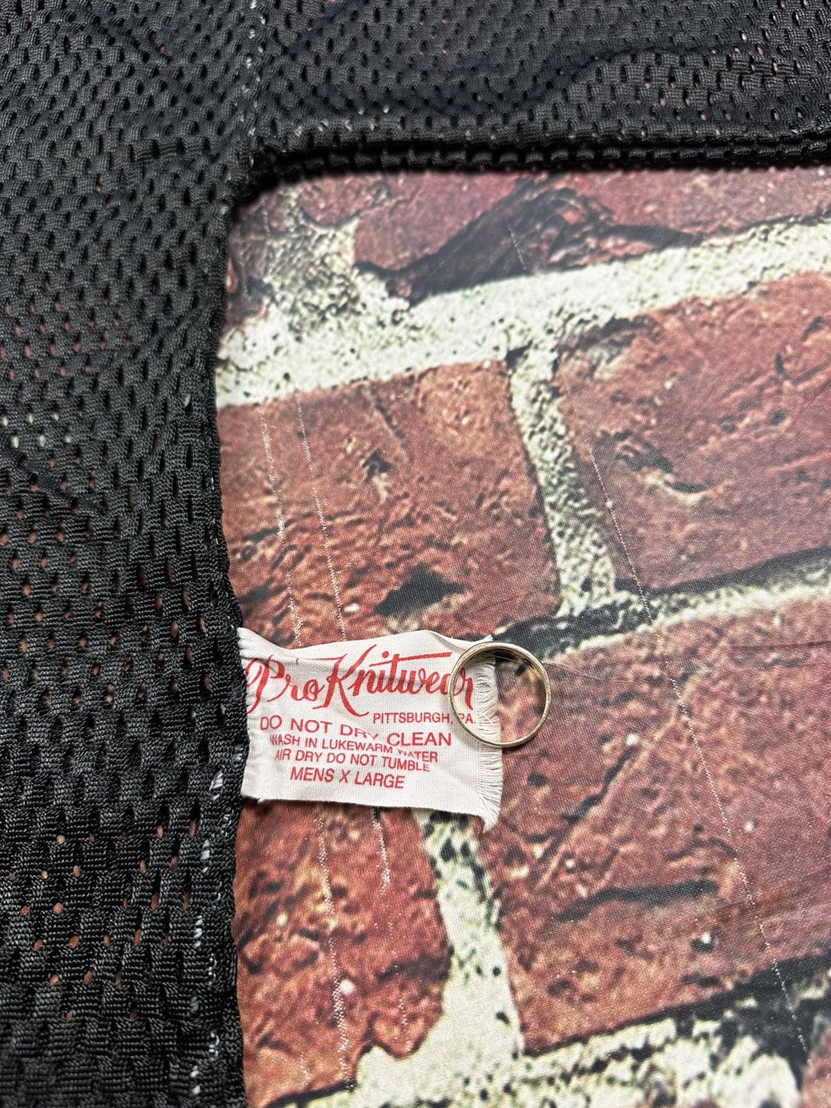 Vintage Vintage Cropped Practice Jersey Football KnitWear Mesh Blank Size US XL / EU 56 / 4 - 8 Thumbnail