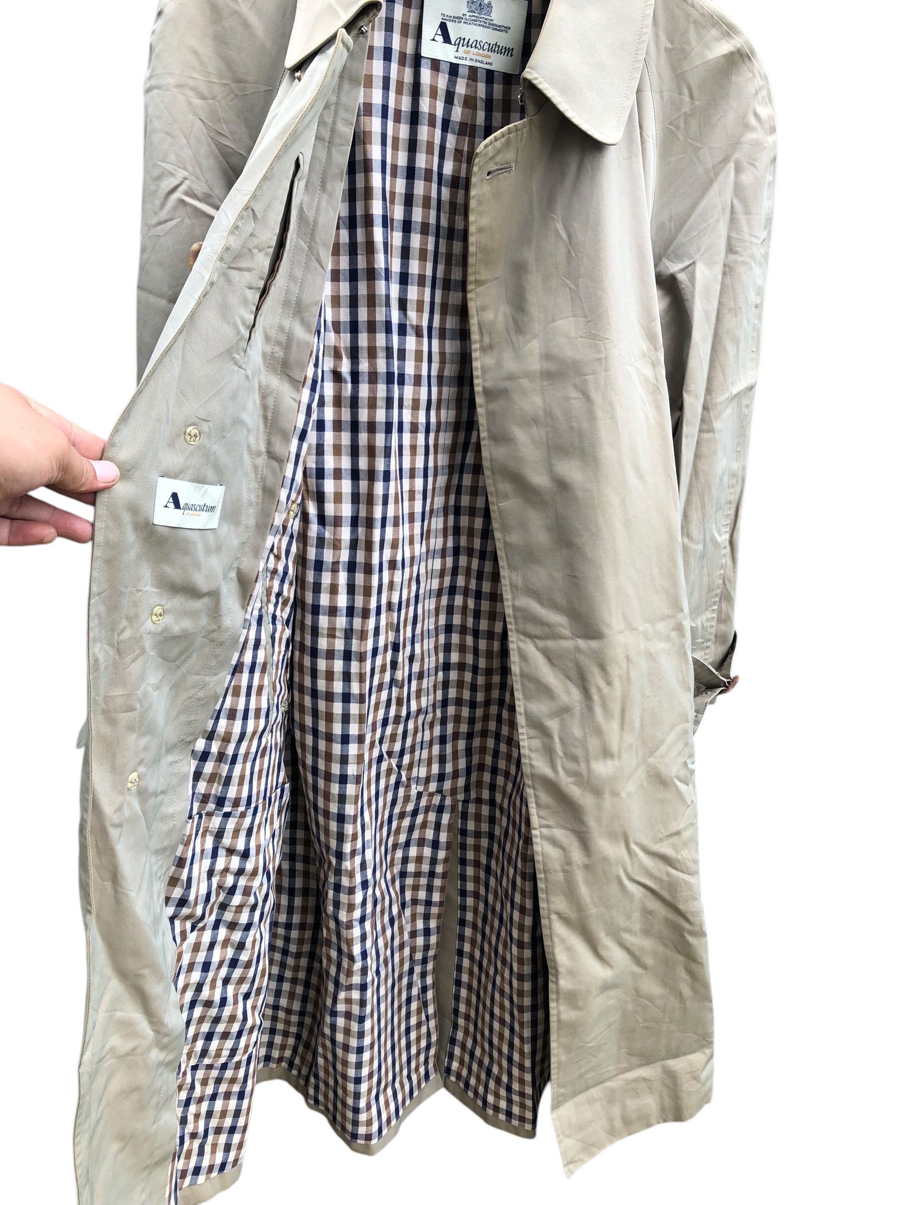 Aquascutum Vintage aquascutum long coat Size US M / EU 48-50 / 2 - 3 Thumbnail