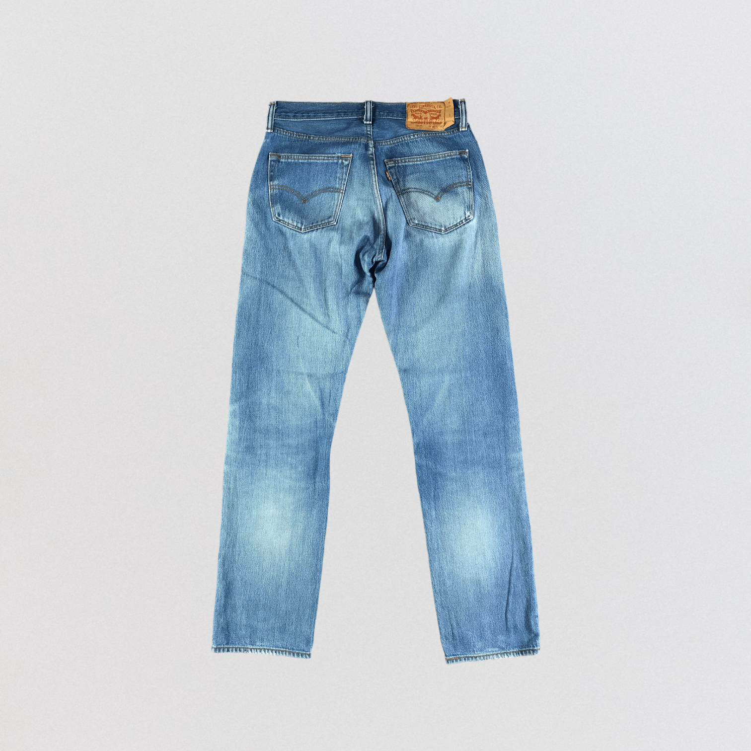 Levi's Vintage Blue Wash Levis 501 Jeans-JM3310 Size US 30 / EU 46 - 2 Thumbnail
