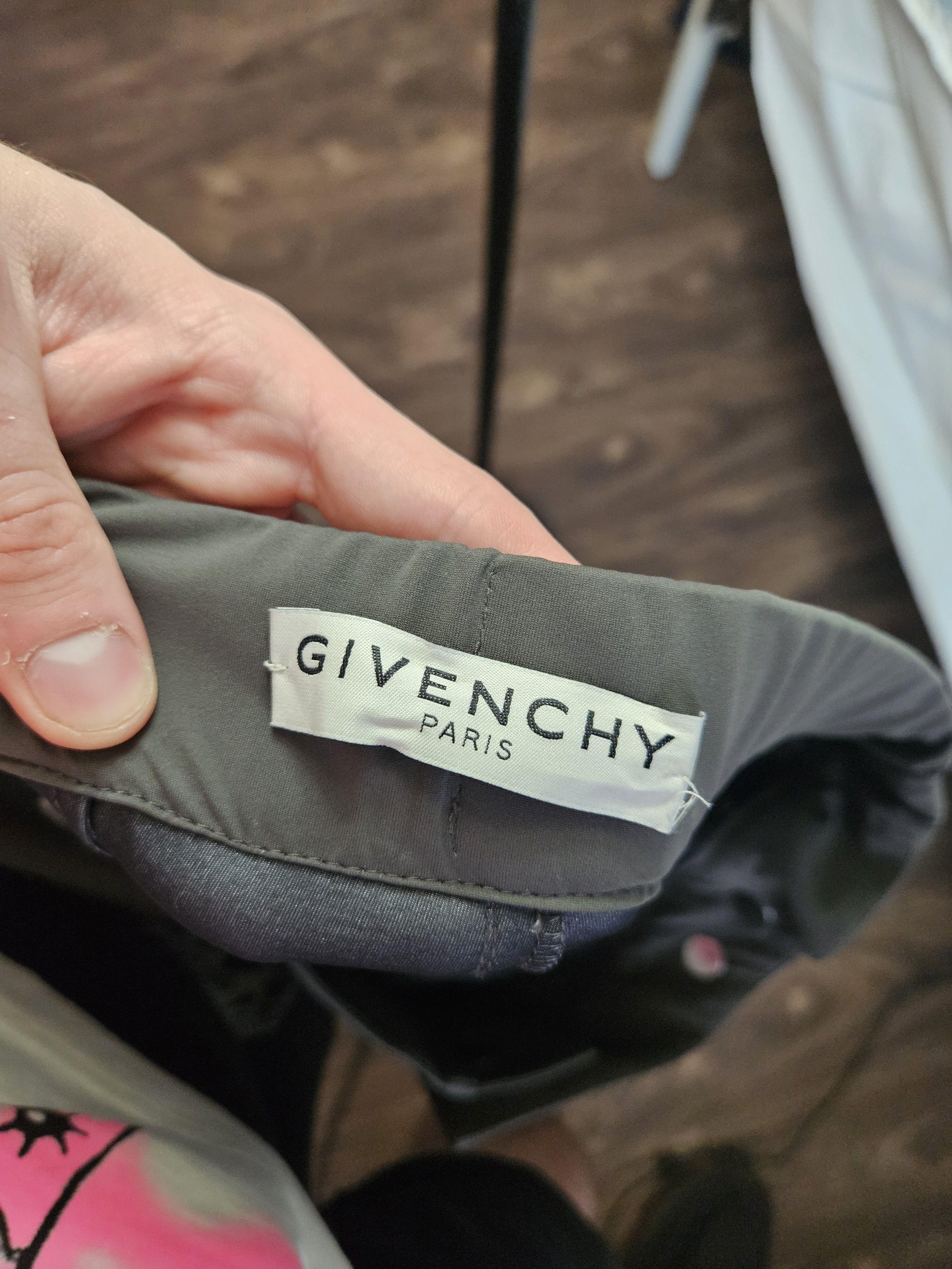 Givenchy Givenchy Rosewood Grey Nylon Cargo Convertible Joggers Size US 34 / EU 50 - 9 Thumbnail