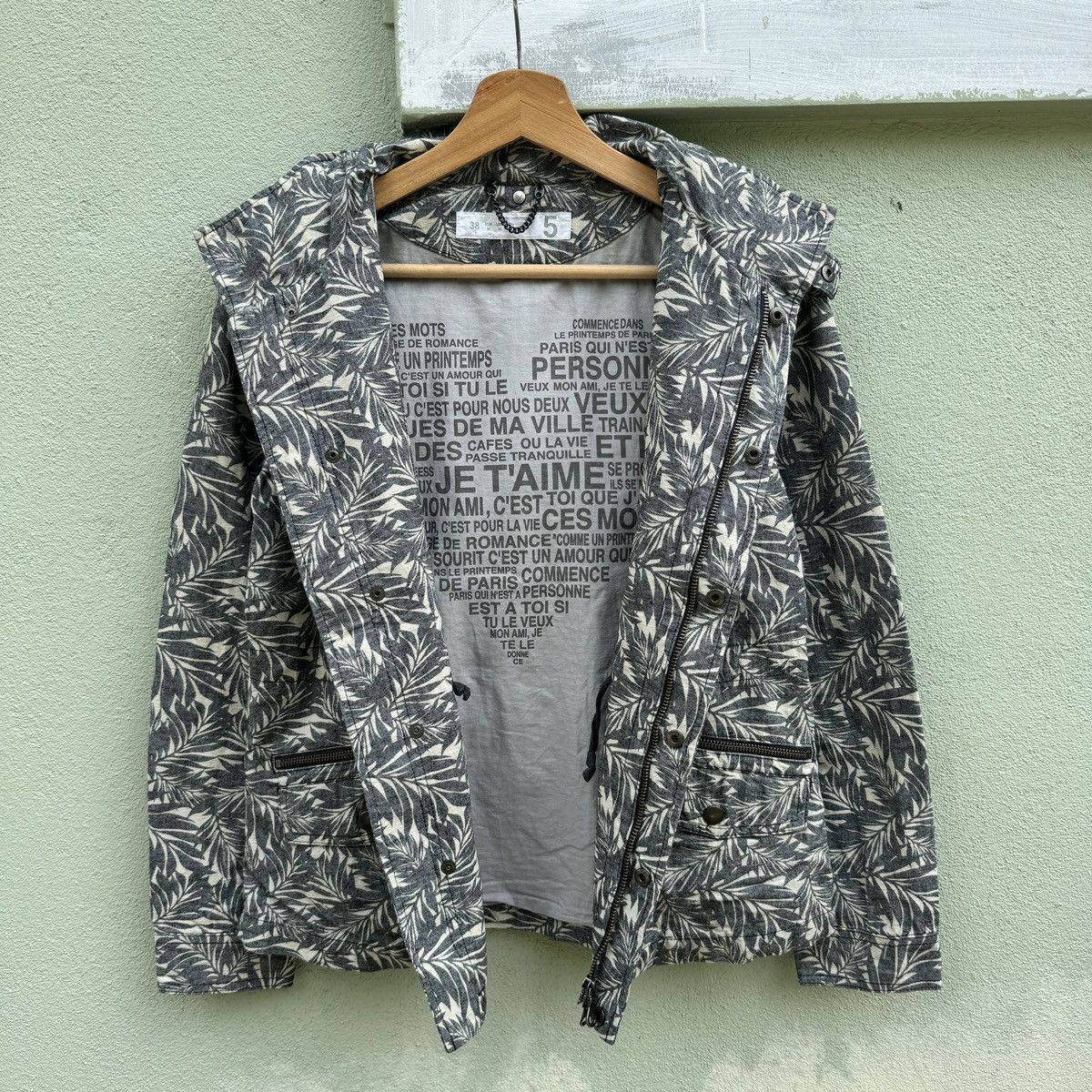 Japanese Brand Japanese Brand 5-five tropical Printed Jacket Size XS / US 0-2 / IT 36-38 - 6 Thumbnail