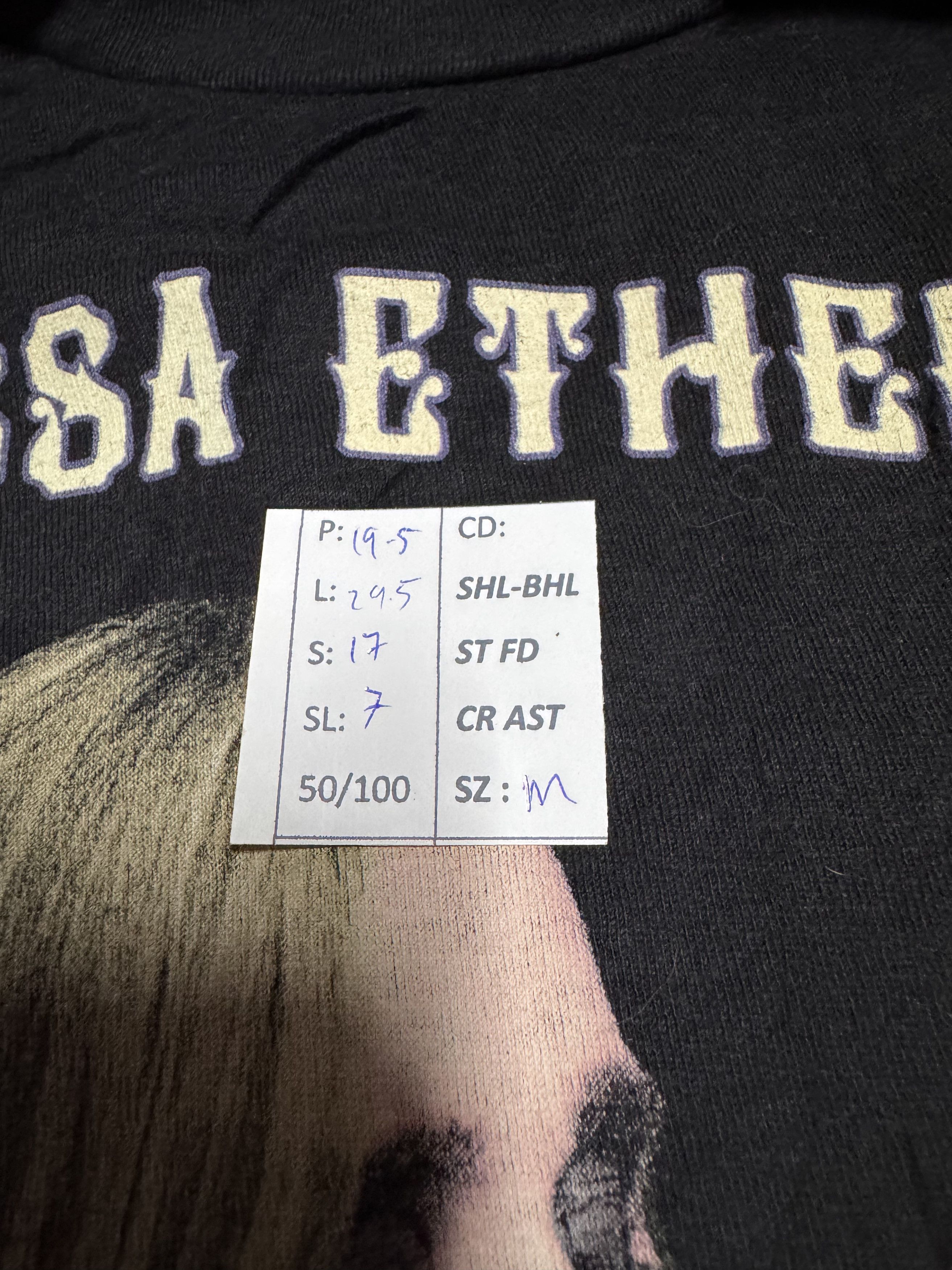Band Tees VINTAGE MELISSA ETHERIDGE REDEMPTION '74 FENDER crow jewel Size US M / EU 48-50 / 2 - 16 Thumbnail
