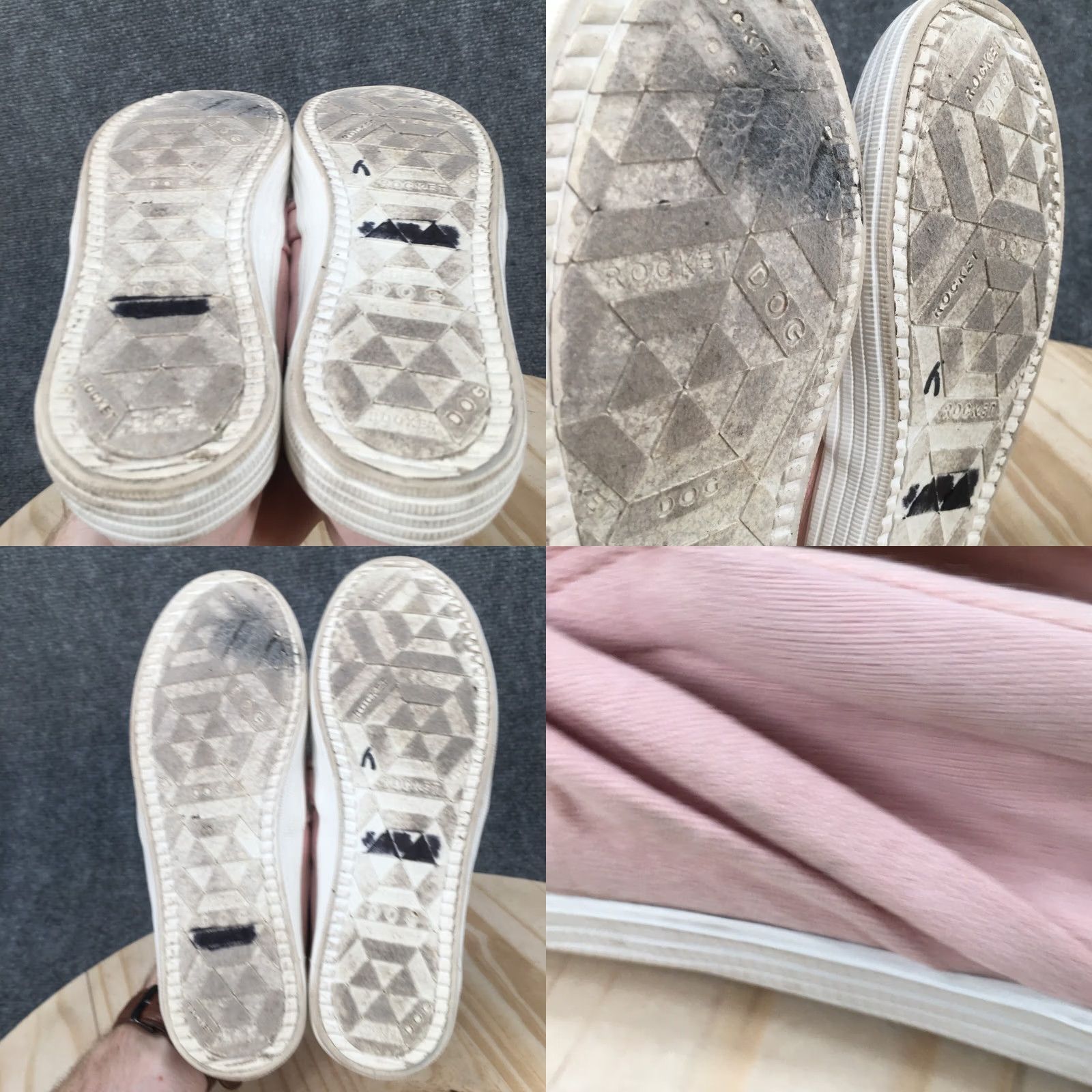 Vintage Rocket Dog Shoes Womens Casual Slip-On Sneakers Pink Round Toe Low Top Size 7.5 Shoes Womens Casual Slip-On Sneakers Pink Round Toe Low Top Size M / US 6-8 / IT 42-44 - 8 Thumbnail