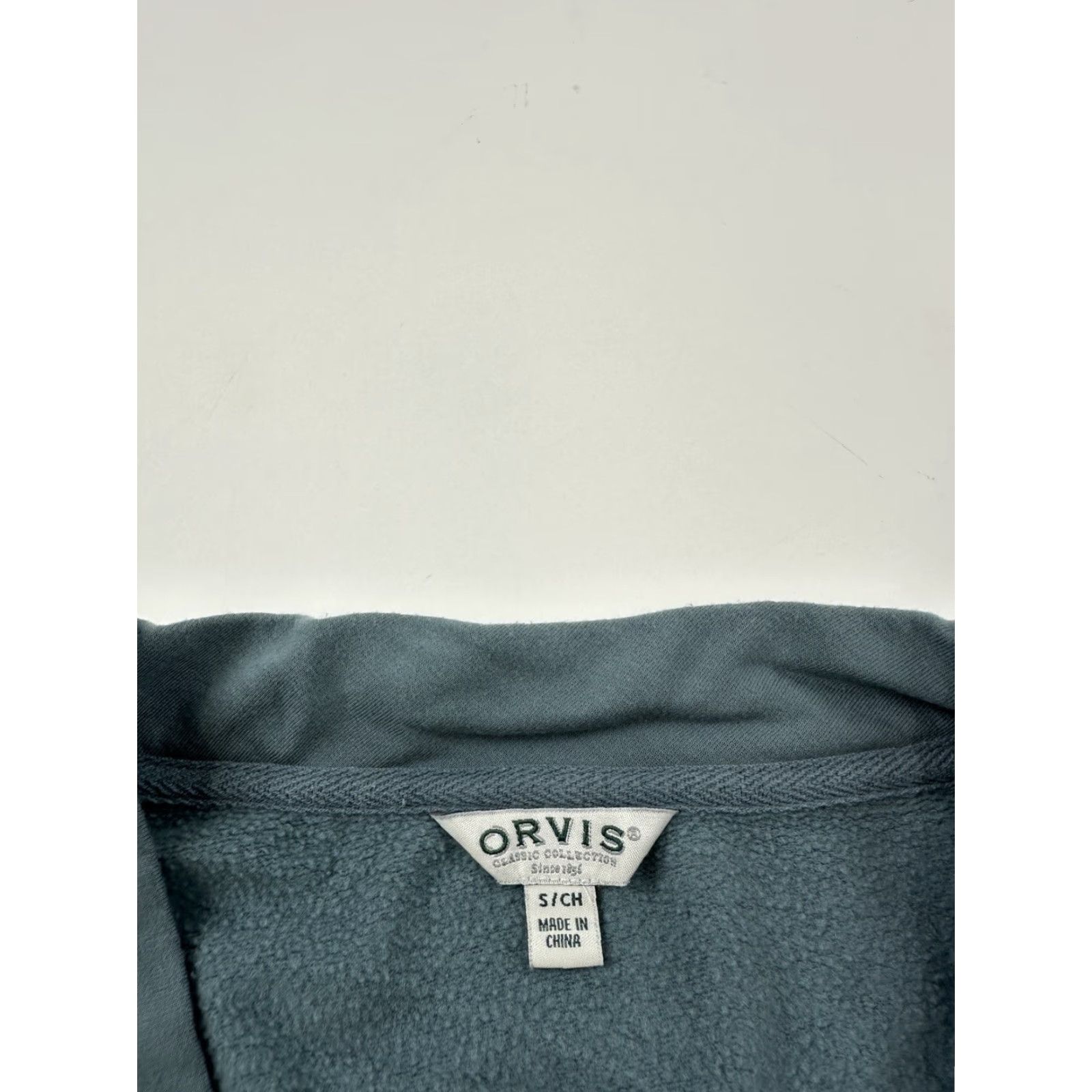 Orvis **Orvis Blue Women’s V-Neck Pullover Sweatshirt** User: **Blue Orvis Women’s V-Neck Pullover Sweatshirt Small** Size S / US 4 / IT 40 - 4 Thumbnail