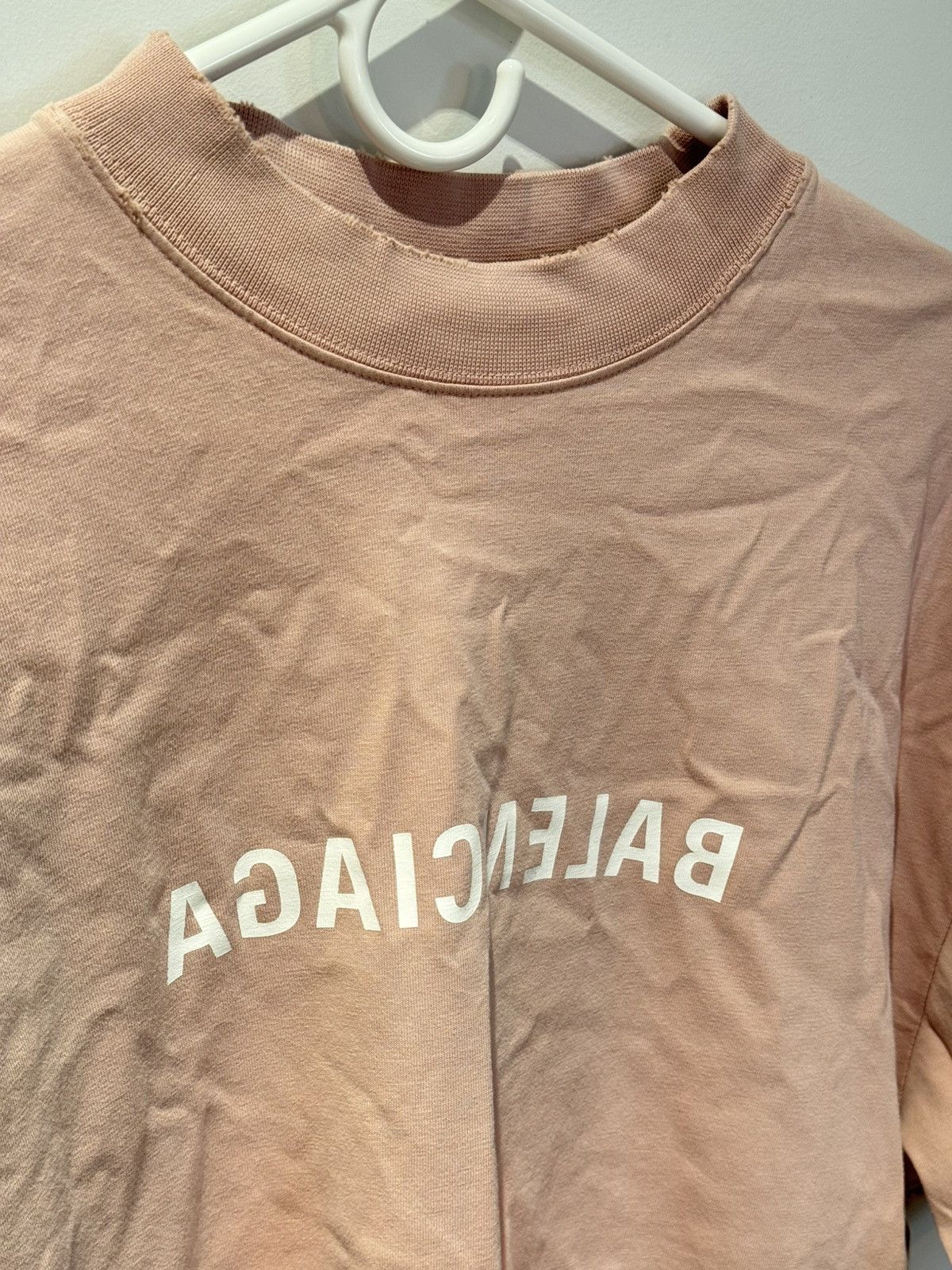 Balenciaga Balenciaga mirror print jersey Size US XXS / EU 40 - 2 Thumbnail