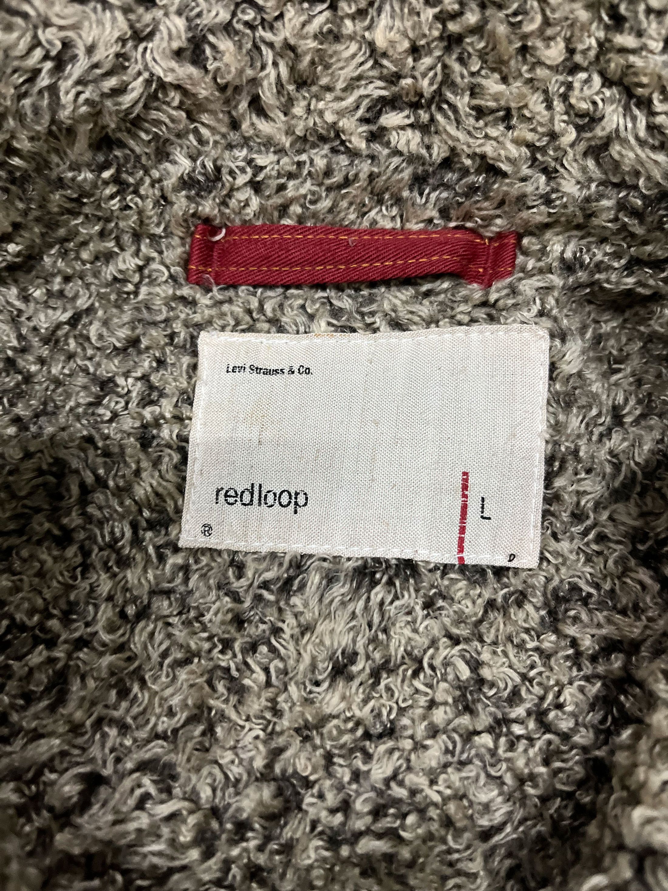 Levi's Vintage Clothing Vintage Levis Red Loop Canvas Jacket Fleece inside Size US L / EU 52-54 / 3 - 7 Thumbnail