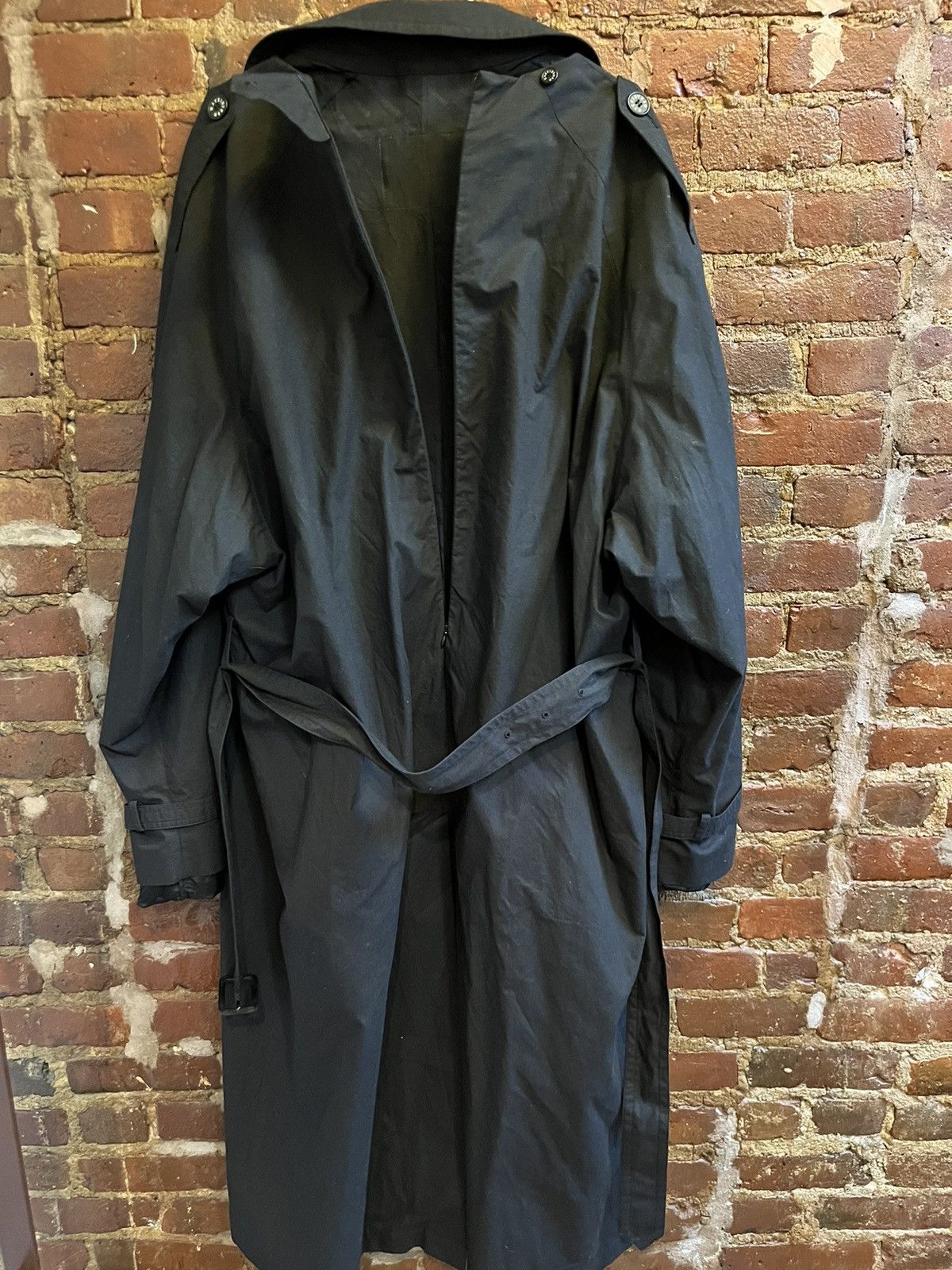 Mackintosh × Vetements Vetements x mackintosh collab trench coat black Size US M / EU 48-50 / 2 - 3 Thumbnail