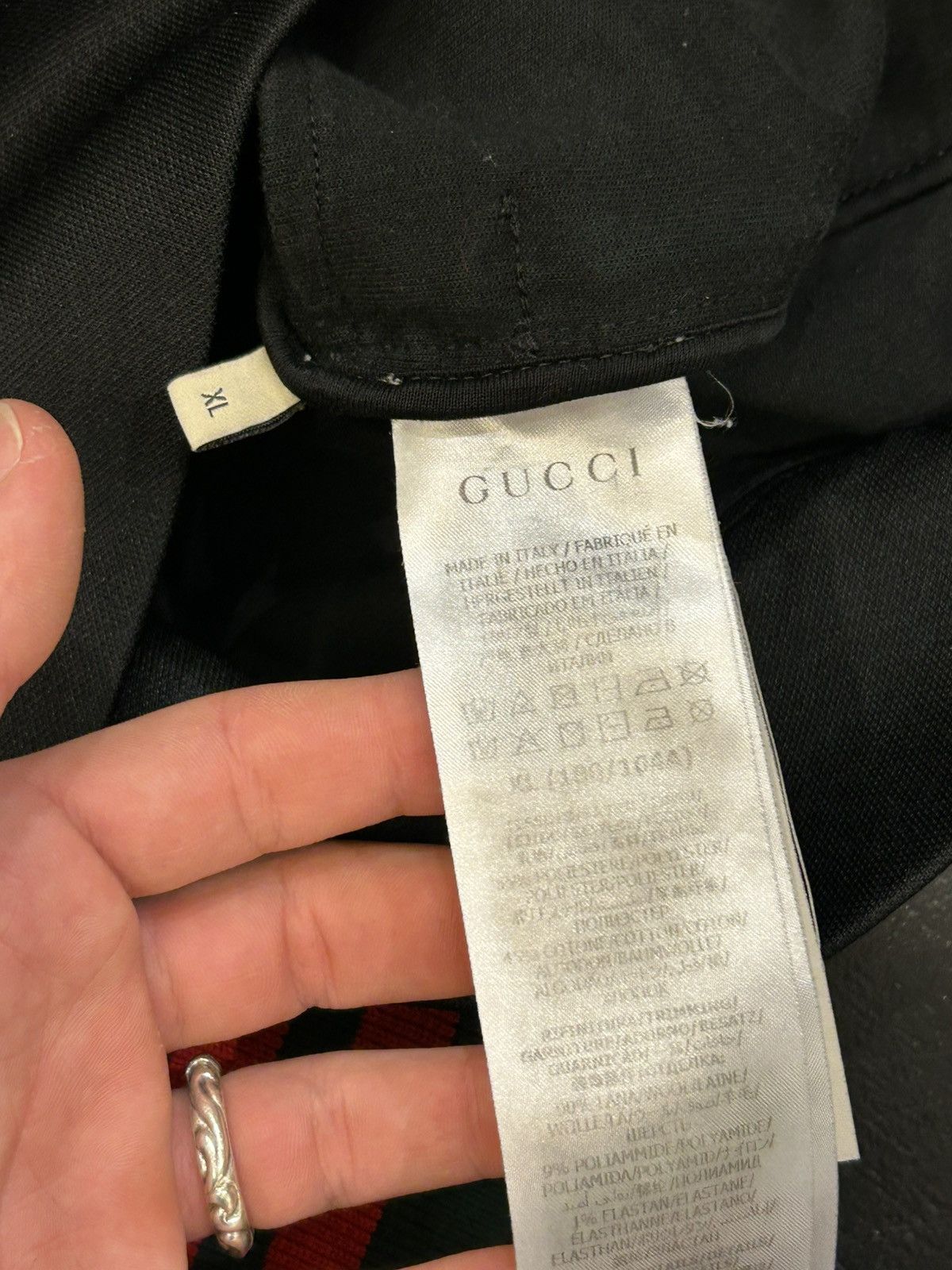 Gucci Gucci Zip Up Track Jacket Size US XL / EU 56 / 4 - 4 Thumbnail