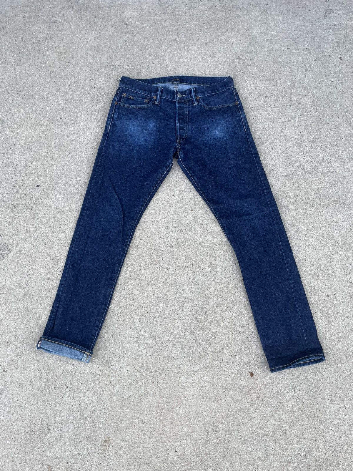 Polo Ralph Lauren × Vintage Polo Ralph Lauren selvedge denim “Sullivan slim” Size US 32 / EU 48 - 1 Thumbnail