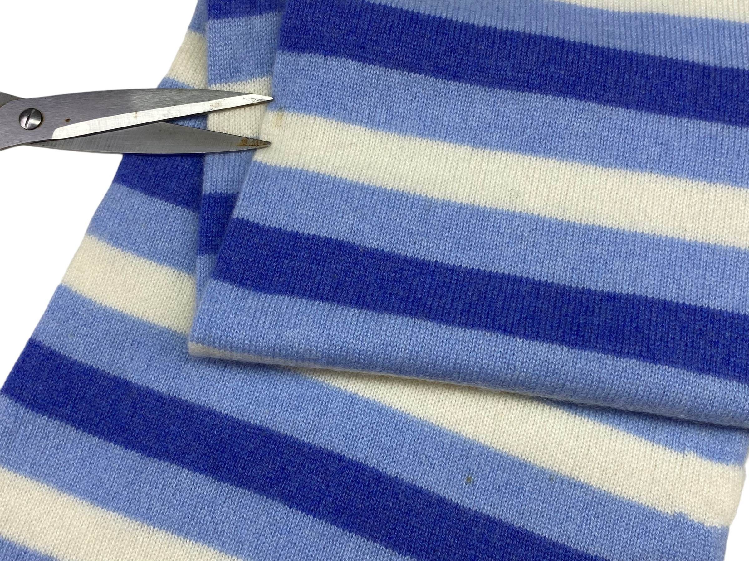 Vintage Hawick scarf Cashmere Stripes Vintage Scarves Scotland Size ONE SIZE - 8 Thumbnail