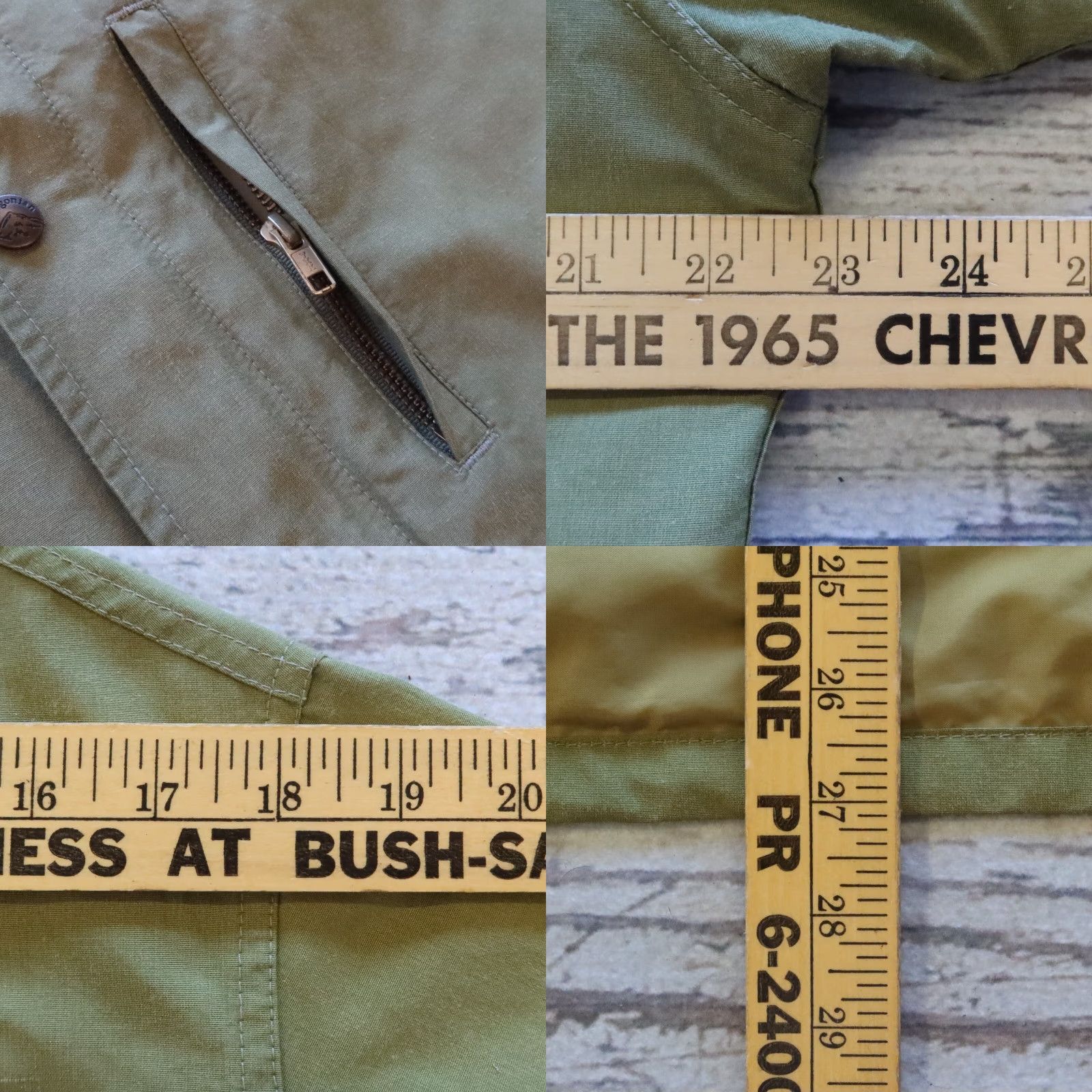 Vintage Oregonian Outfitters Jacket Men L Green Parka 60/40 Made in USA VTG Size US L / EU 52-54 / 3 - 10 Thumbnail