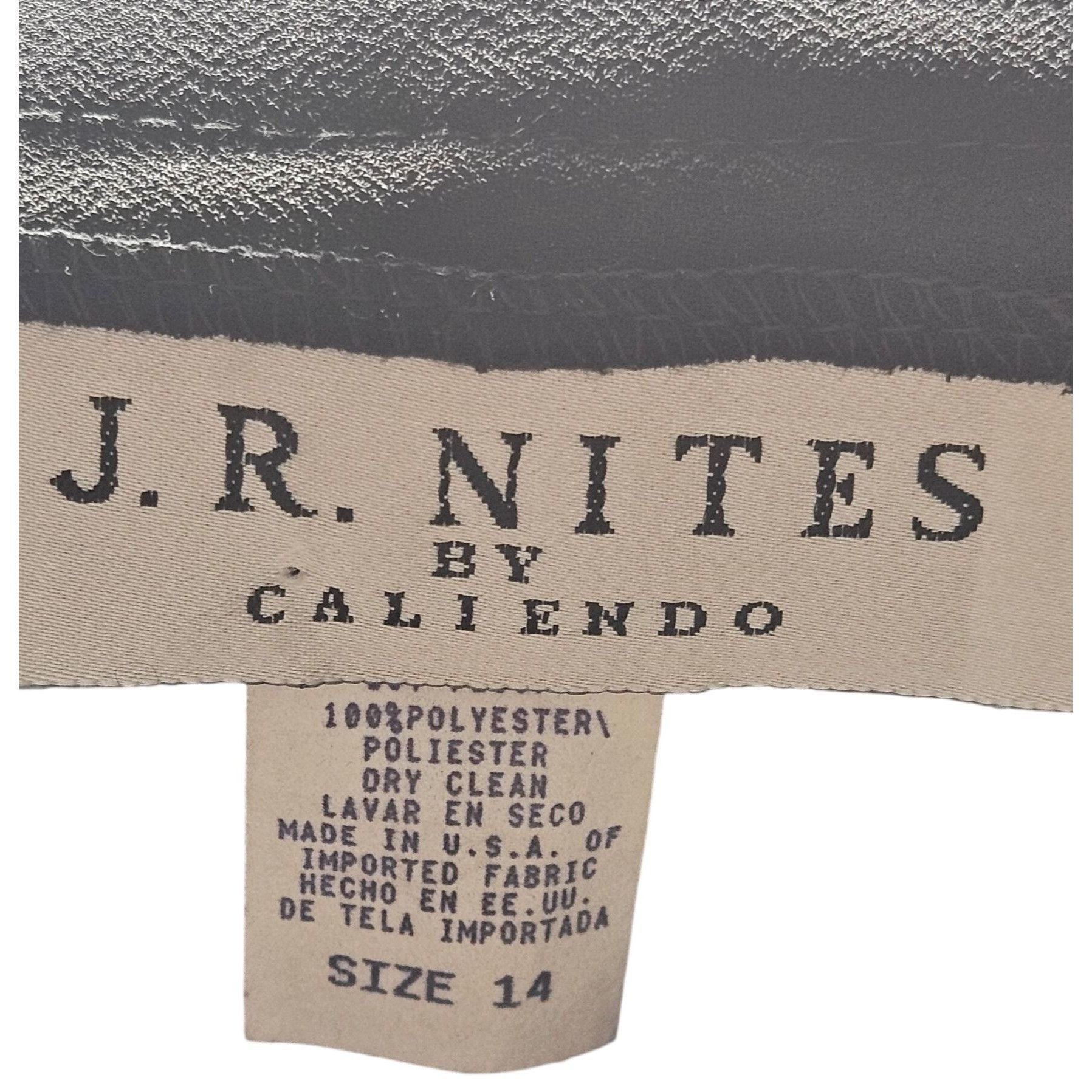 Other J.R. Nites Womens Black Wide-Leg Sheer Overlay Pants 14 Cock Size 36" / US 14 / IT 50 - 4 Thumbnail