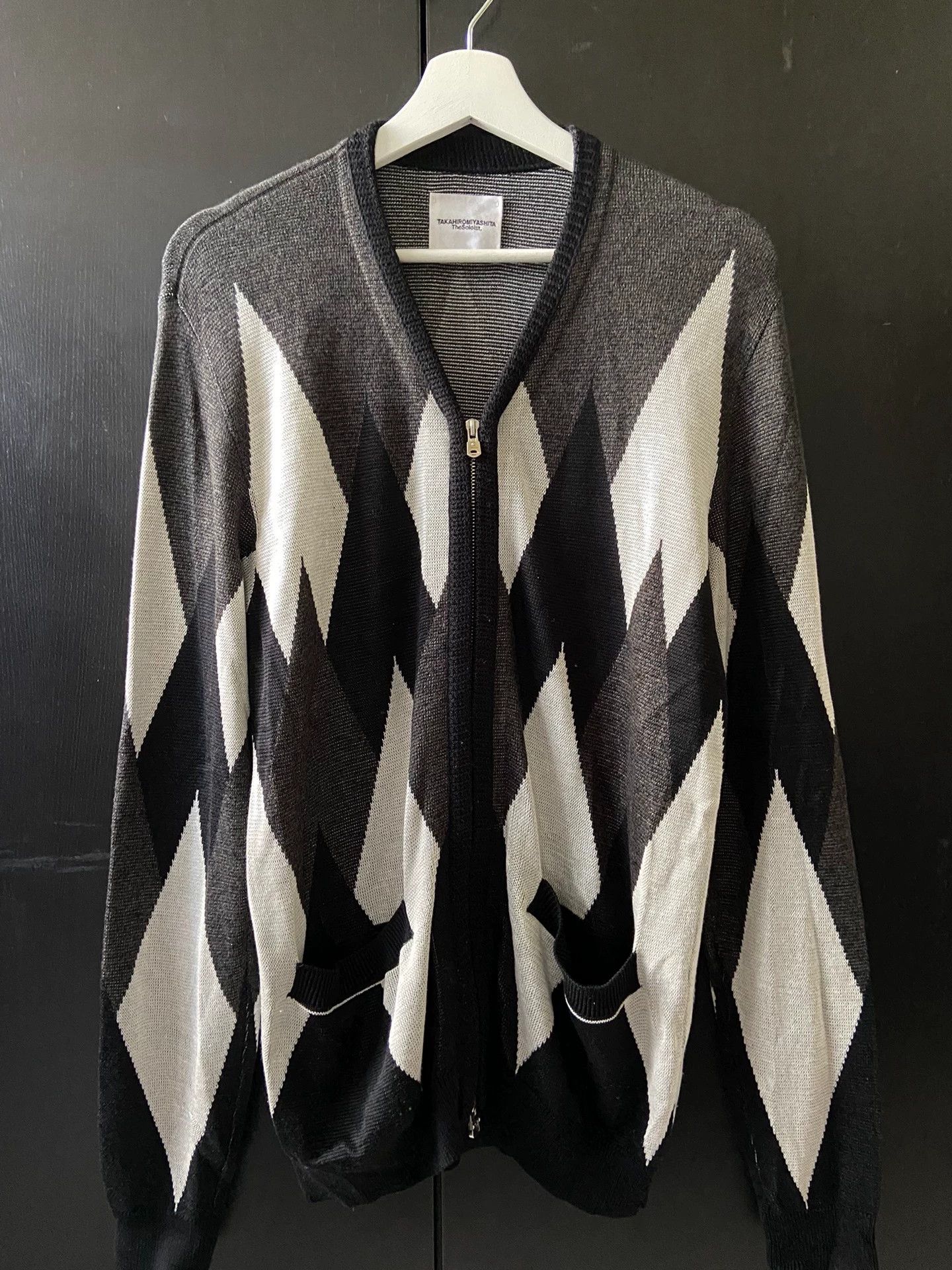 Takahiromiyashita The Soloist. THE SOLOIST nirvans SS18 Silk Cardigan Size 48 Size US M / EU 48-50 / 2 - 2 Thumbnail