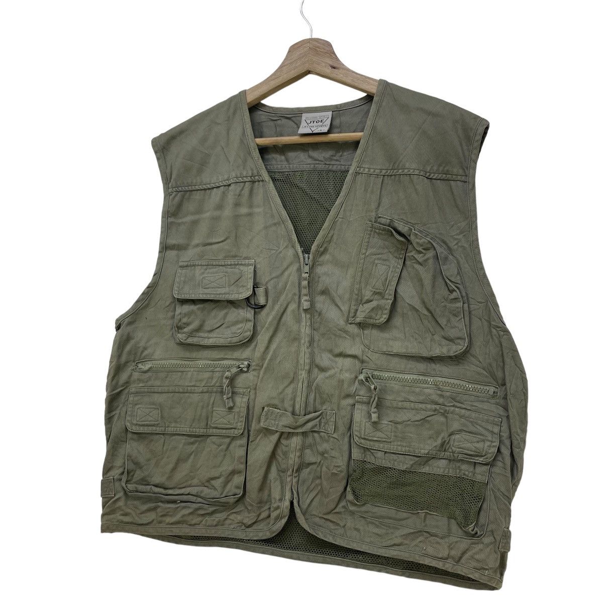 Voodoo Tactical Japanese Brand JTOE Vtg Vest Tactical Jacket Size US M / EU 48-50 / 2 - 3 Thumbnail