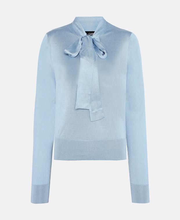 Dolce & Gabbana Silk pullover Size 4XL / US 24-26 - 1 Thumbnail