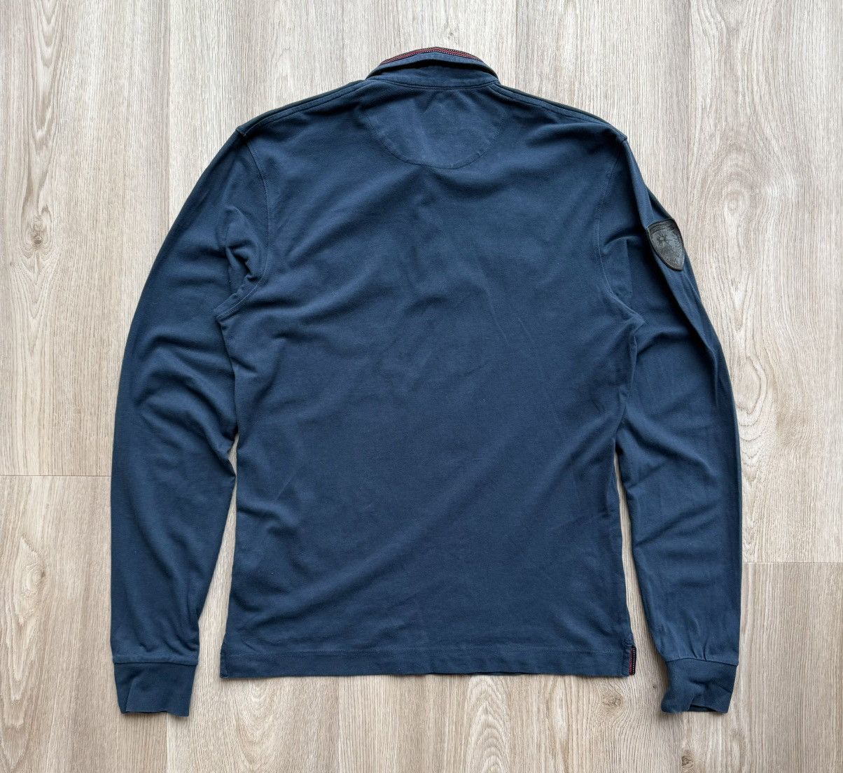 La Martina La Martina Polo Team Navy Blue Long Sleeve T-Shirt Size US M / EU 48-50 / 2 - 8 Thumbnail