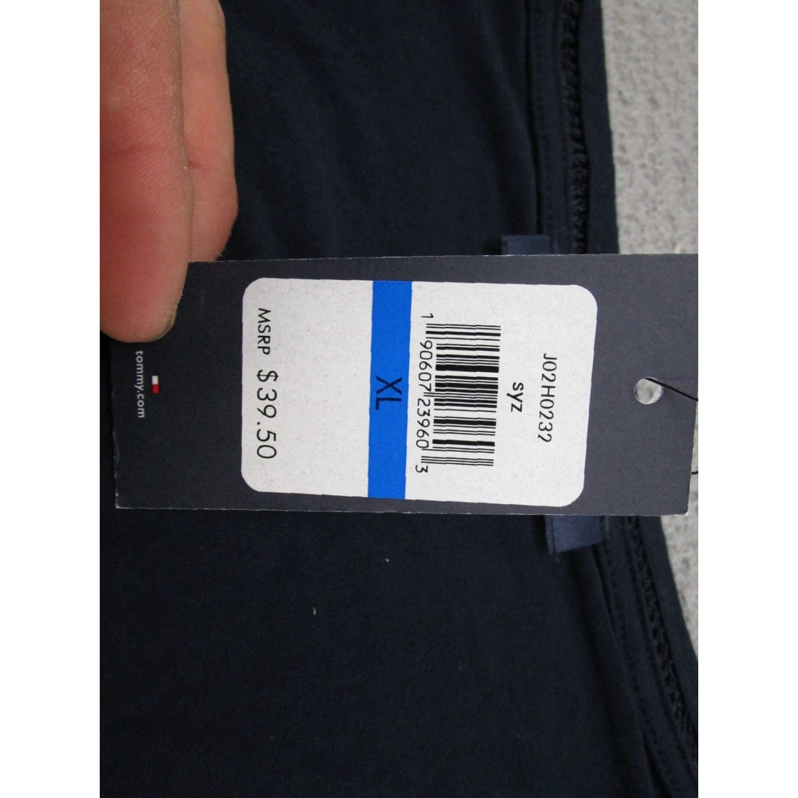 Tommy Hilfiger Tommy Hilfiger Womens Short Sleeve Shirt Tee XL Navy Blue NEW Size XL / US 12-14 / IT 48-50 - 3 Thumbnail