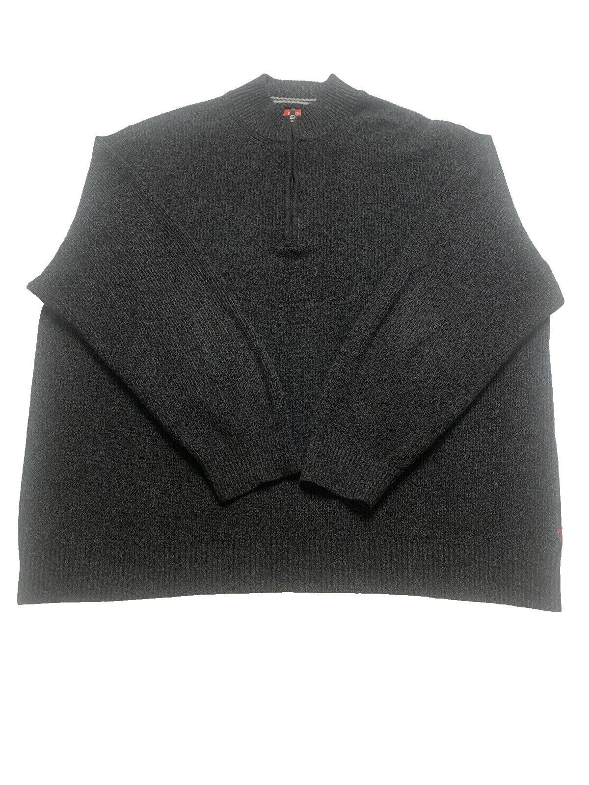 Izod IZOD Men’s Mock Neck Sweater Size3XLT Top 1/4 Zip Size US XXL / EU 58 / 5 - 1 Thumbnail