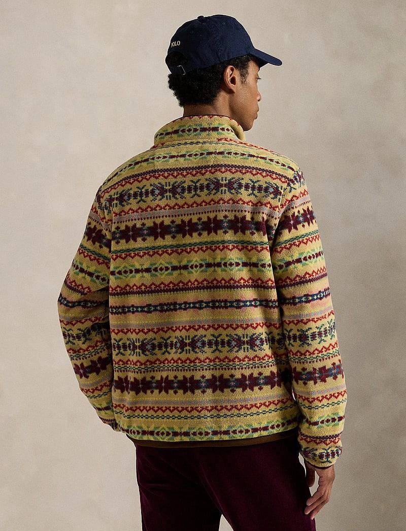 Polo Ralph Lauren Polo Ralph Lauren Fair Isle-Inspired Fleece Pullover Large Size US L / EU 52-54 / 3 - 3 Thumbnail