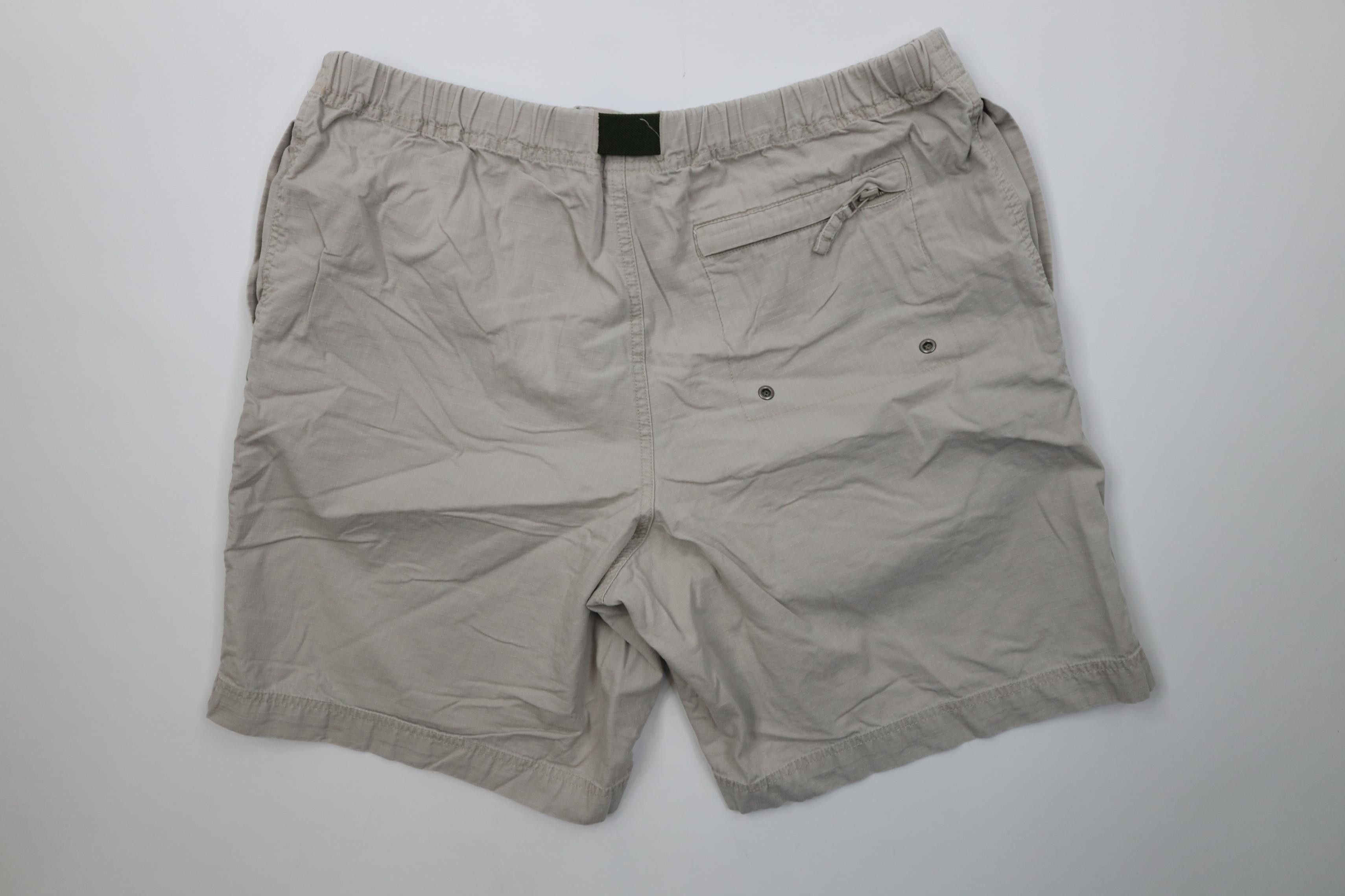 Gap Vintage Y2K 2001 Gap Belted Ripstop Above Knee Shorts Beige Size US 34 / EU 50 - 7 Thumbnail