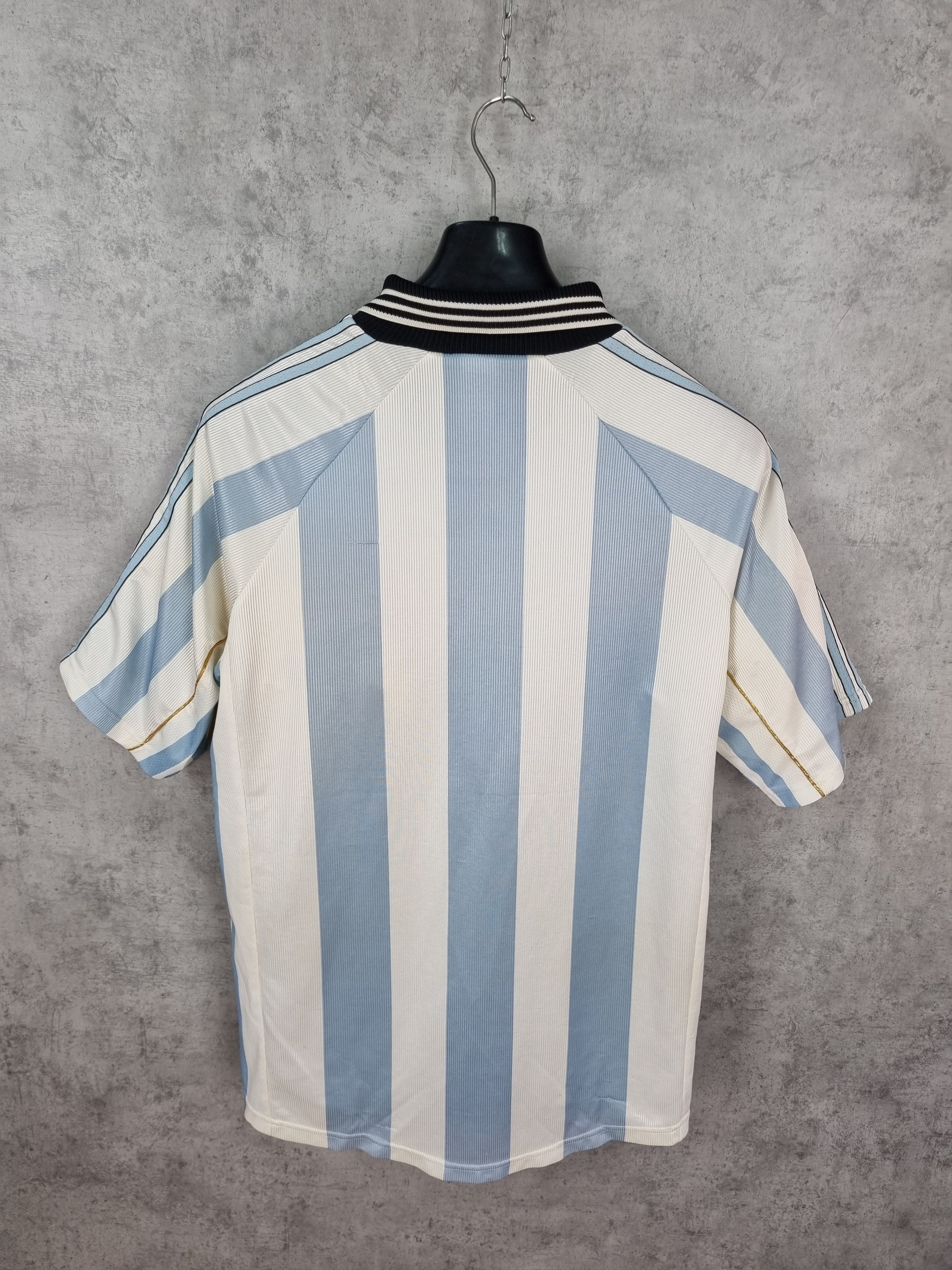 Adidas × Vintage Adidas AFA Official Garment Embroidered Logo Tee shirt Size US L / EU 52-54 / 3 - 13 Thumbnail
