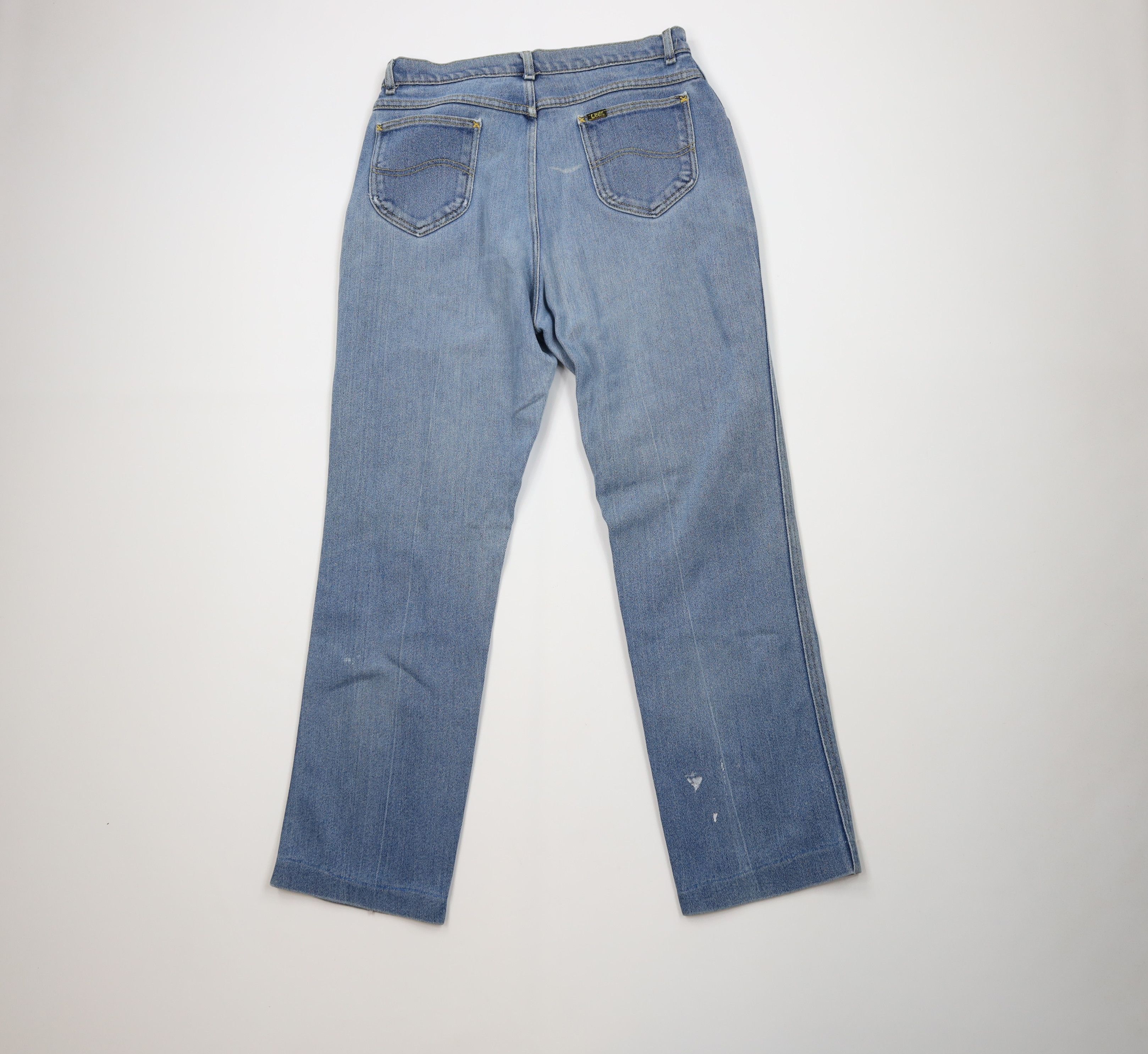 Lee Vintage 90s Lee Western Straight Leg Denim Jeans Blue USA Size US 32 / EU 48 - 11 Thumbnail