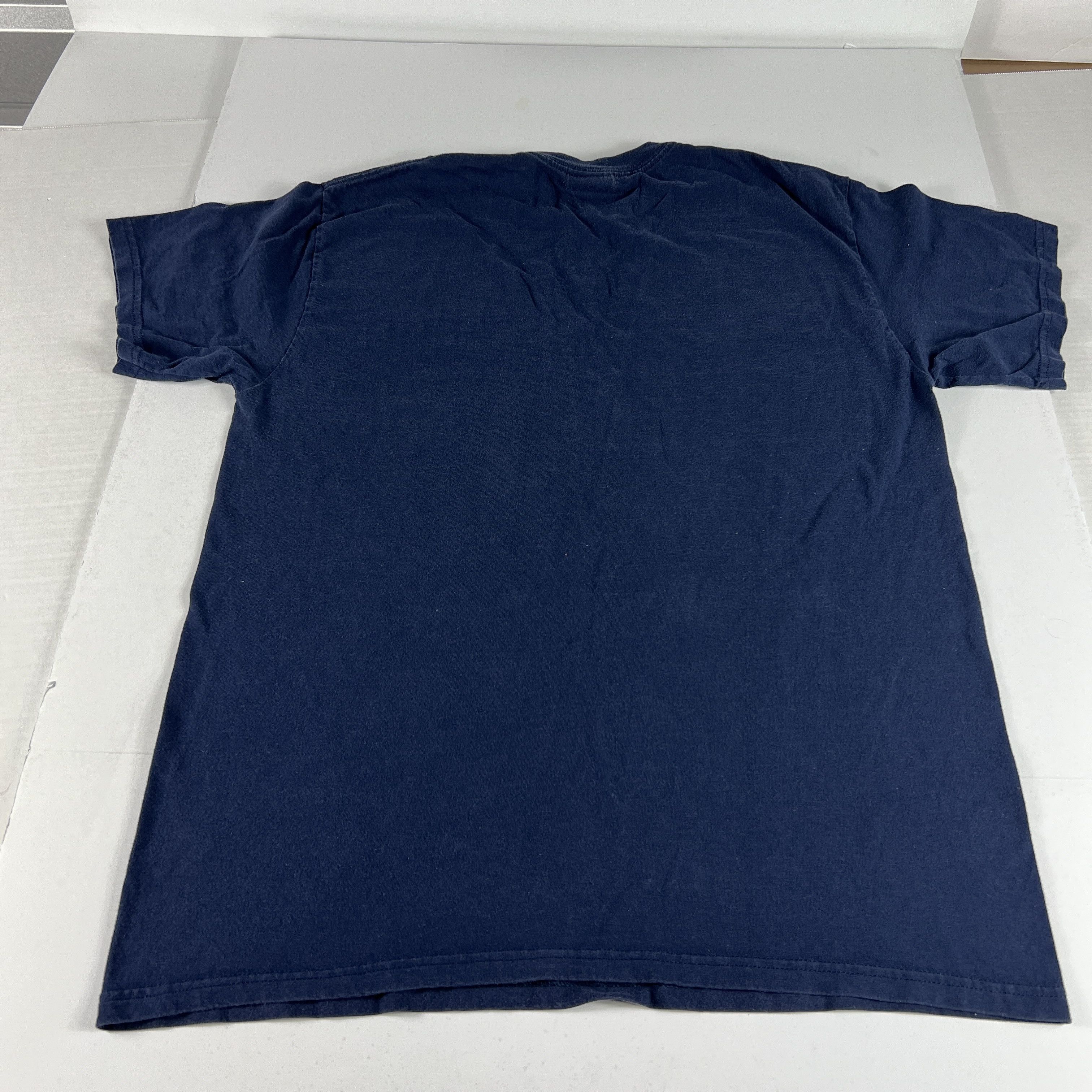 Nike × Vintage VTG Nike Just Do It Shirt Blue Faded Logo Short Sleeve Tee Size US M / EU 48-50 / 2 - 7 Thumbnail