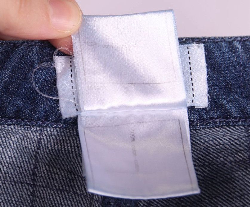 Chanel Chanel & Karl Lagerfeld 2008 Runway Decoration Detail Jeans Size 28" / US 6 / IT 42 - 8 Thumbnail