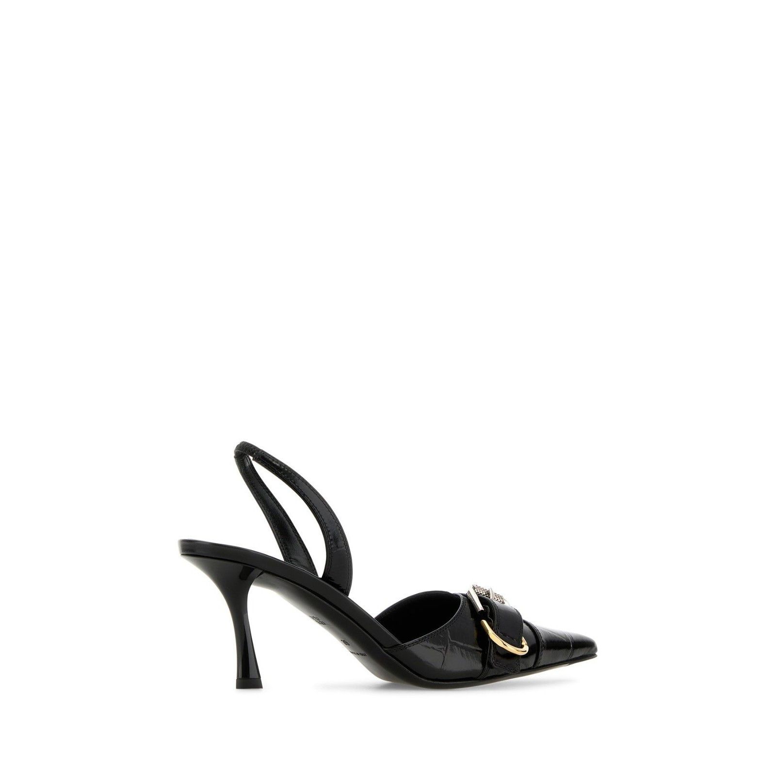 Givenchy GIVENCHY Voyou Black Leather 75mm Heel Pumps New & Authentic Size US 8 / IT 38 - 3 Thumbnail