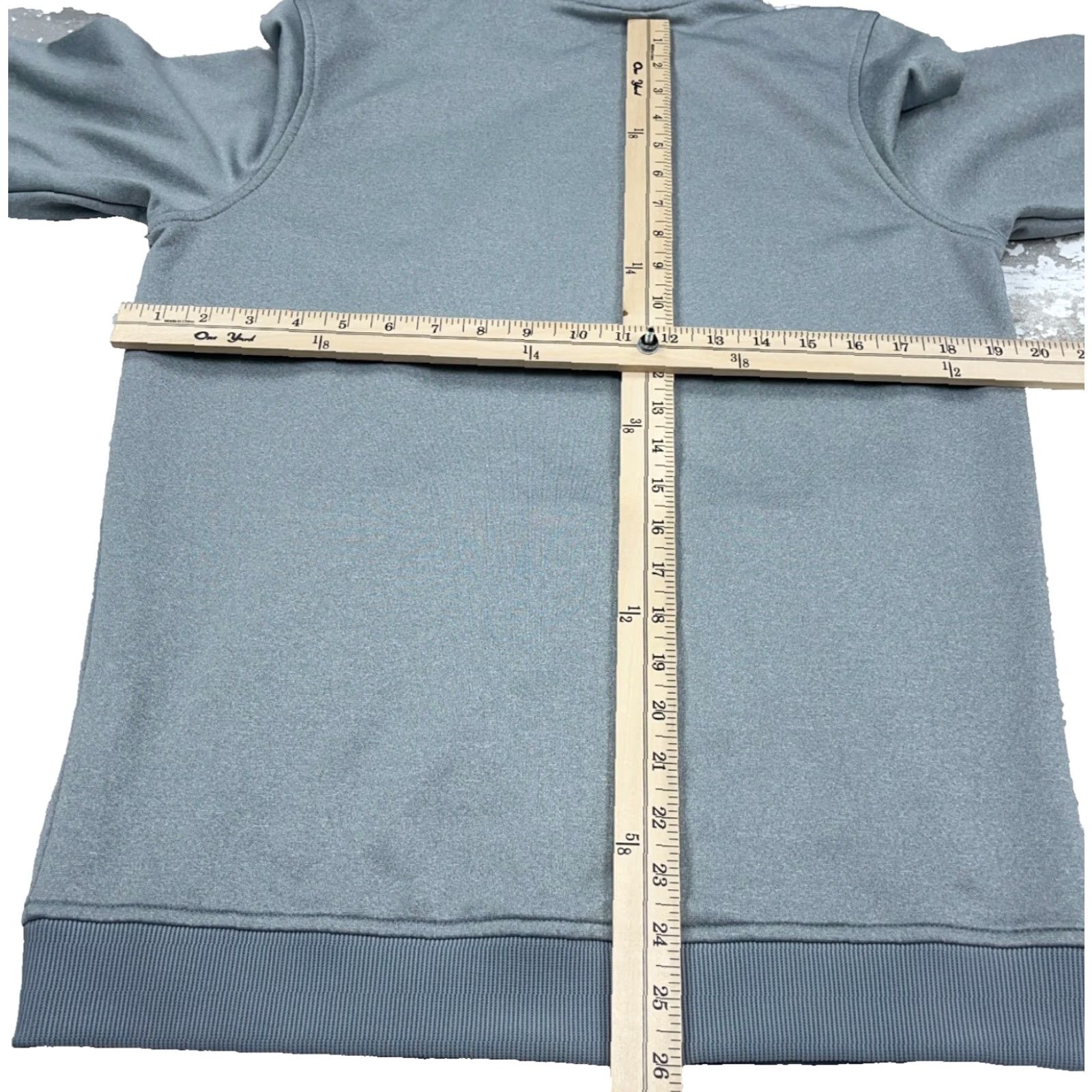 Under Armour Under Armour Hoodie Men Small Gray Loose Fit Cold Gear Sweatshirt Performance A4 Size US S / EU 44-46 / 1 - 6 Thumbnail