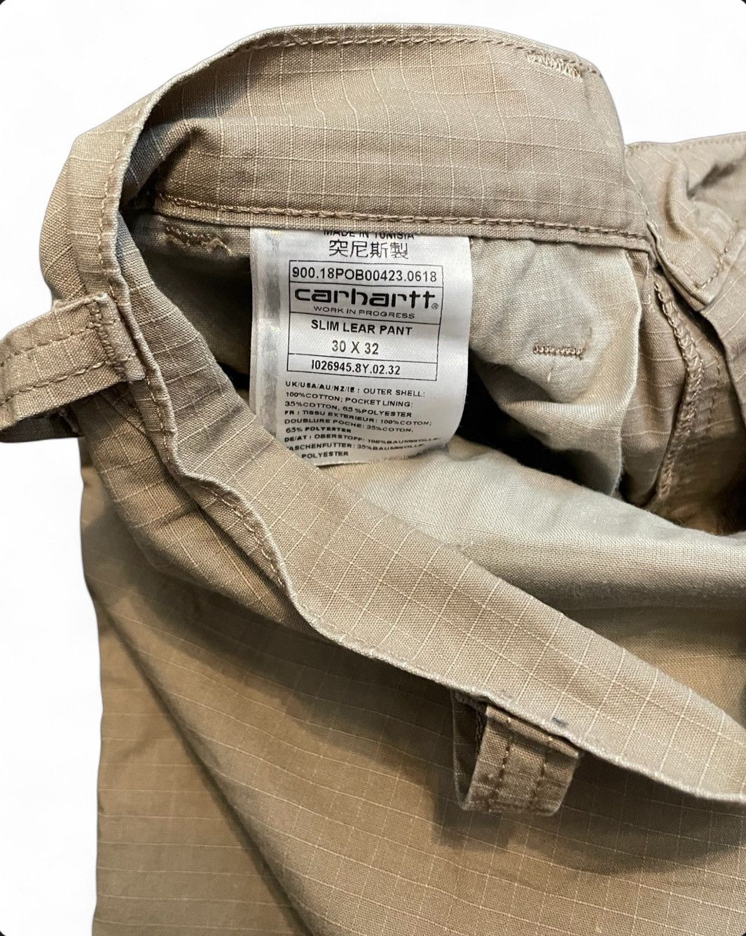 Carhartt Carhartt Cargo Pants Slim Lear Pant Size US 32 / EU 48 - 8 Thumbnail