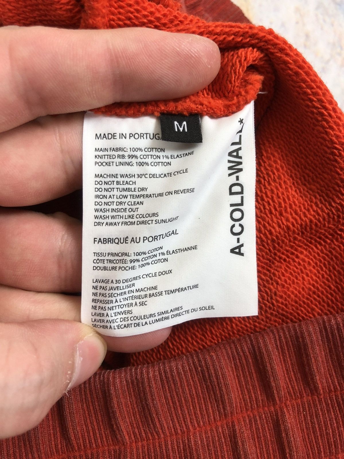 A-COLD-WALL* A COLD WALL by Samuel Ross new casual regular sweat pants Size US 32 / EU 48 - 5 Thumbnail