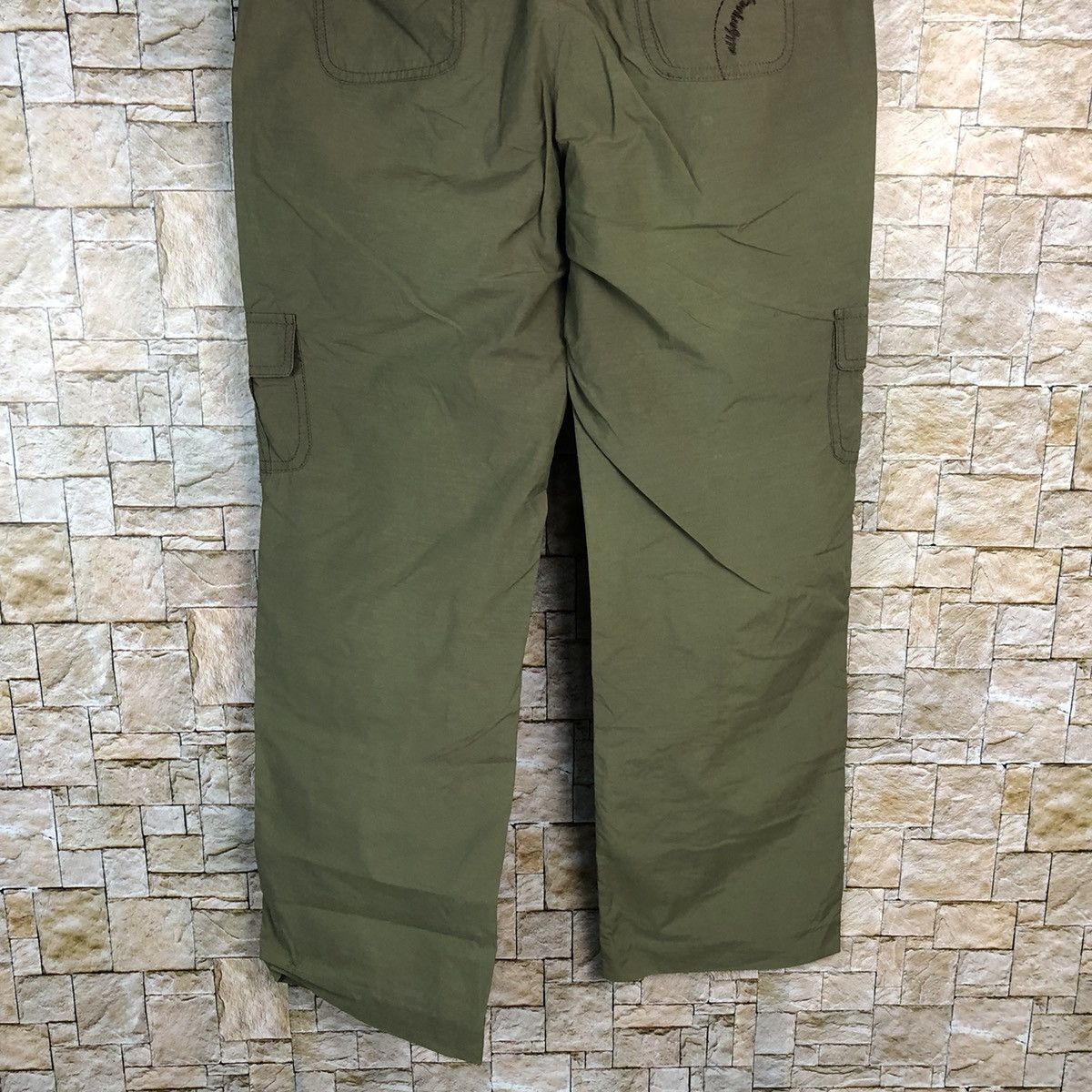 Japanese Brand All Ror You Green Cargo Multipocket Pants #A604 Size 28" / US 6 / IT 42 - 17 Thumbnail