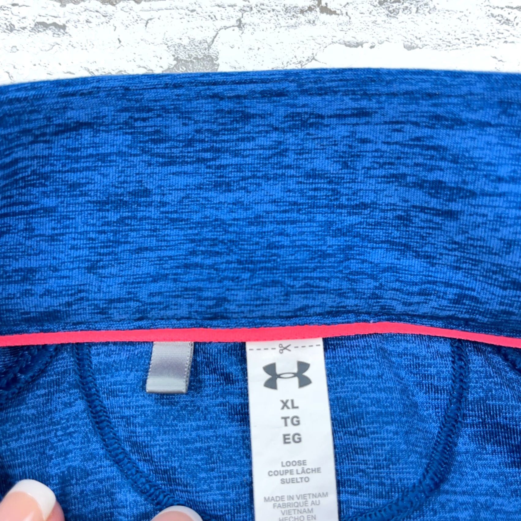 Under Armour Under Armour Shirt Women XS Blue Pullover Mock Neck 1/4 Zip Quick Dry Breathable Lightweight Sweat-Wicking Regular Fit Casual Activewear Size XS / US 0-2 / IT 36-38 - 4 Thumbnail