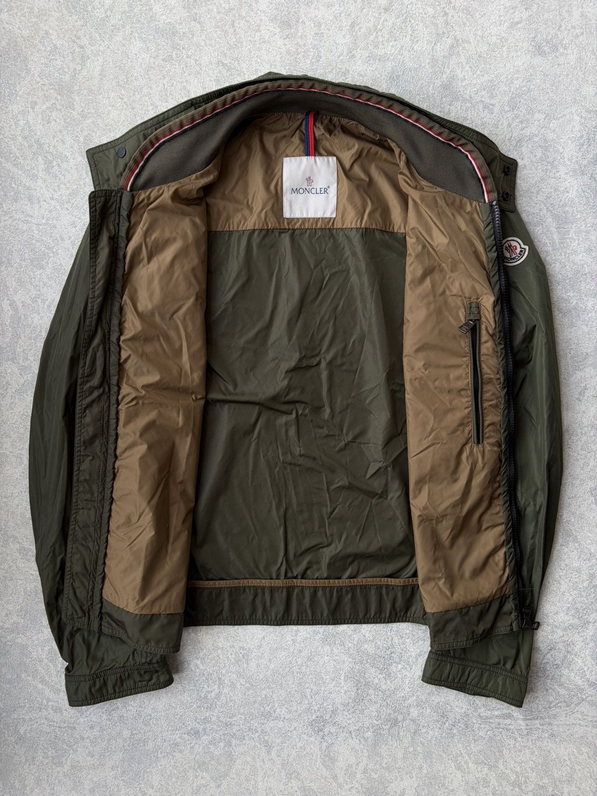 Moncler Moncler Jabes Giubbotto Military Field Windbreaker Jacket L Size US L / EU 52-54 / 3 - 4 Thumbnail