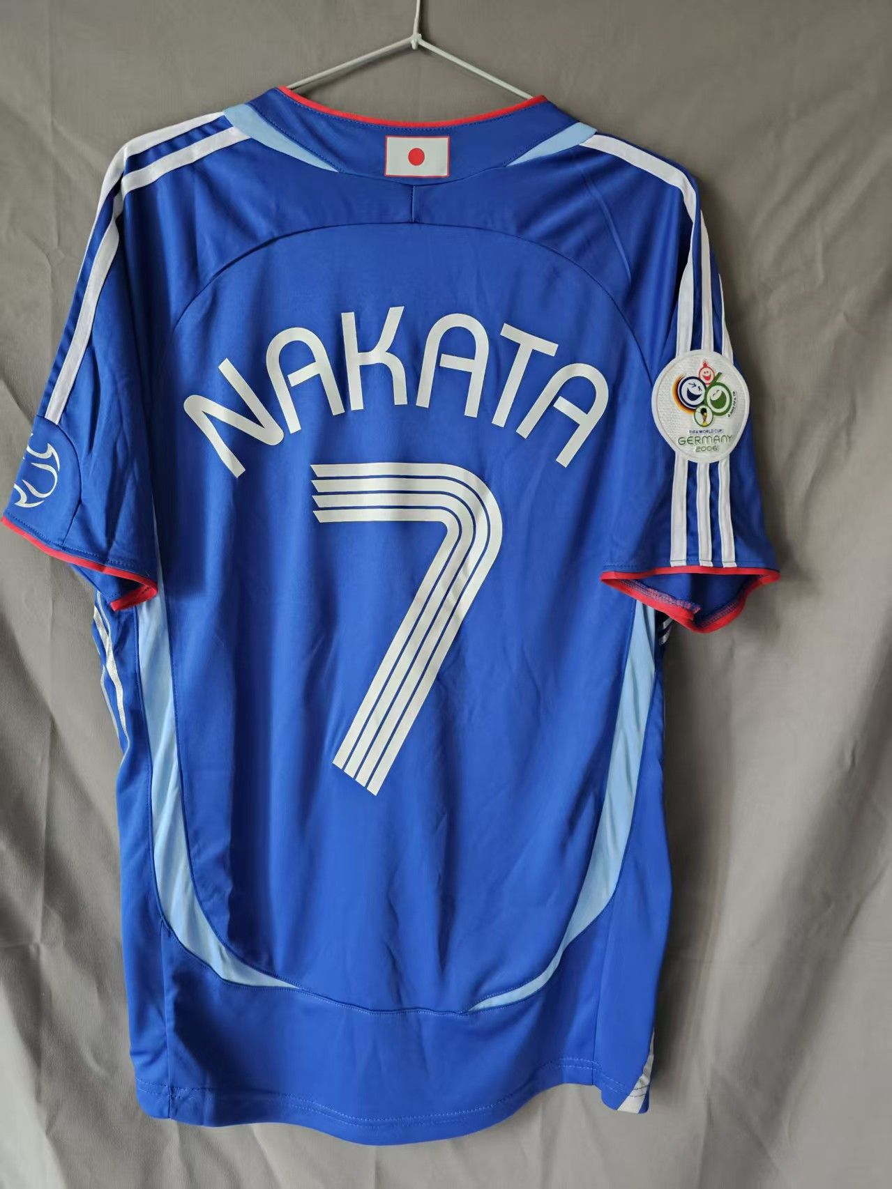 Other 2006 Japan #7 Nakata Hidetoshi Jersey Home Size US XL / EU 56 / 4 - 2 Thumbnail