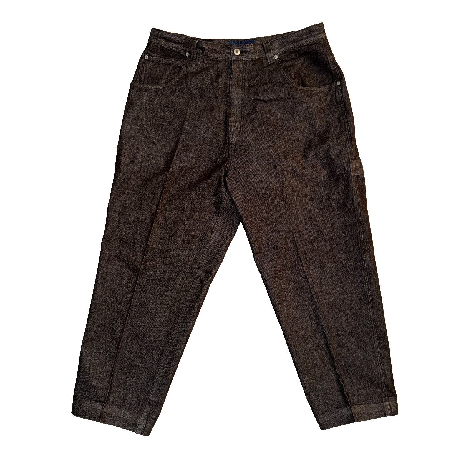 Other GODBODY Y2K Brown Denim Jacket & Baggy Jeans XL & 38x32 But Size US XL / EU 56 / 4 - 5 Thumbnail