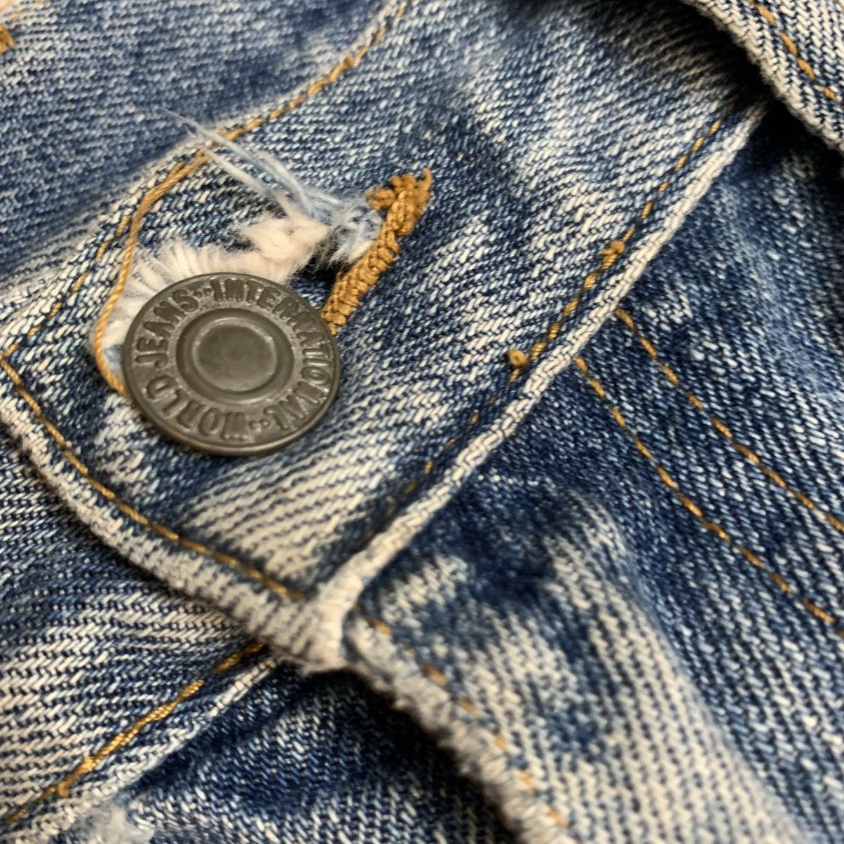 Vintage 90s vintage japanese denim jeans pants Size US 30 / EU 46 - 6 Thumbnail