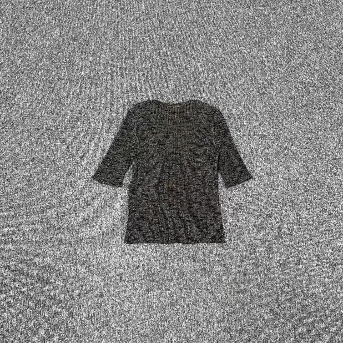 Chanel Chanel Beetle Short Sleeve Knit Top 38 99 New Size S / US 4 / IT 40 - 2 Thumbnail