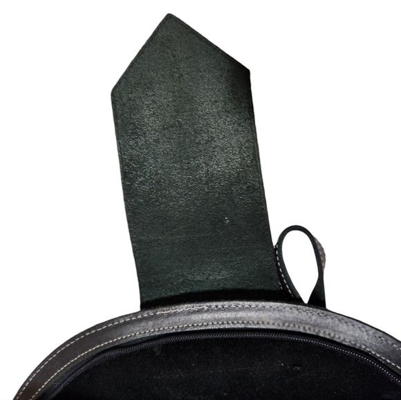 Vintage Paquetage leather women's black shoulder bag size OS black Size ONE SIZE - 7 Thumbnail
