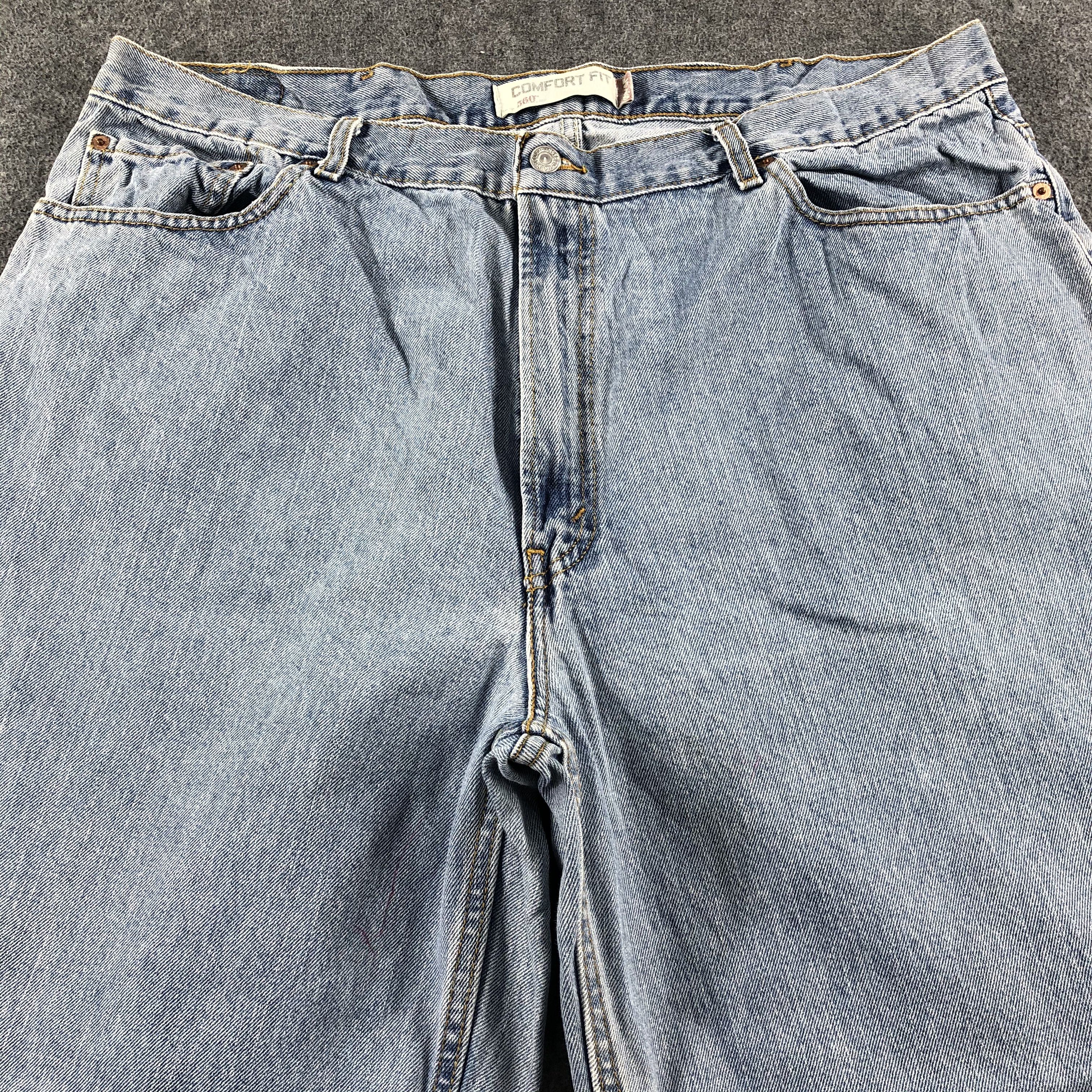 Levi's Vintage Blue Wash Levis 560 Jeans-J2369 Size US 41 - 3 Thumbnail