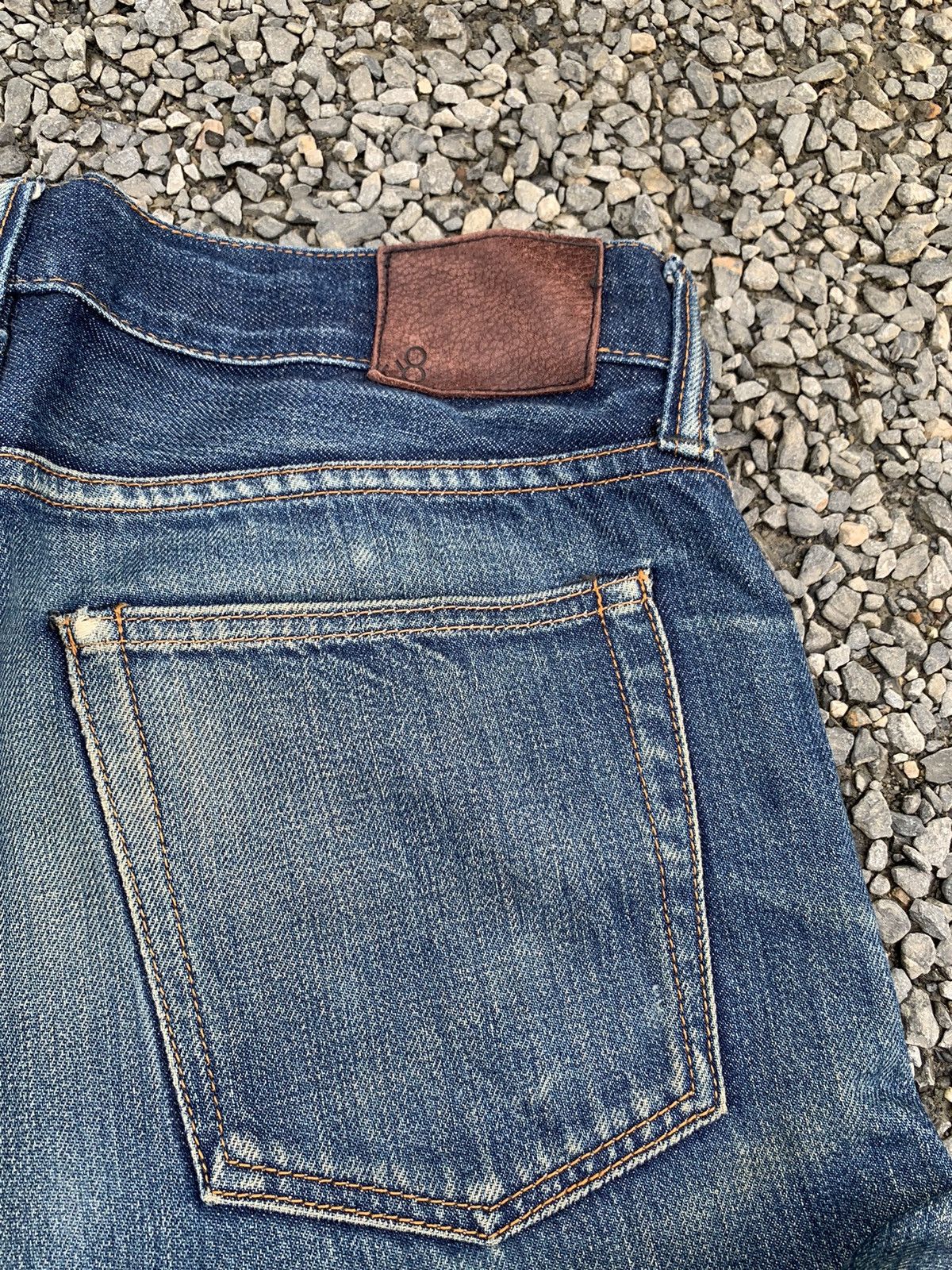 Kapital VINTAGE JOHNBULL SELVEDGE RUSTY JAPANESE DISTRESSED DENIM Size US 31 - 16 Thumbnail