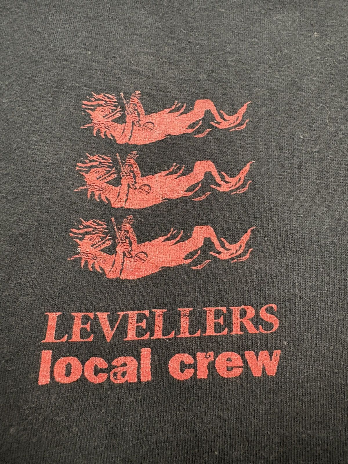 Band Tees The Levellers Local Crew Tour Tee 90s Vintage Band Rock Y2K Size US XL / EU 56 / 4 - 6 Thumbnail