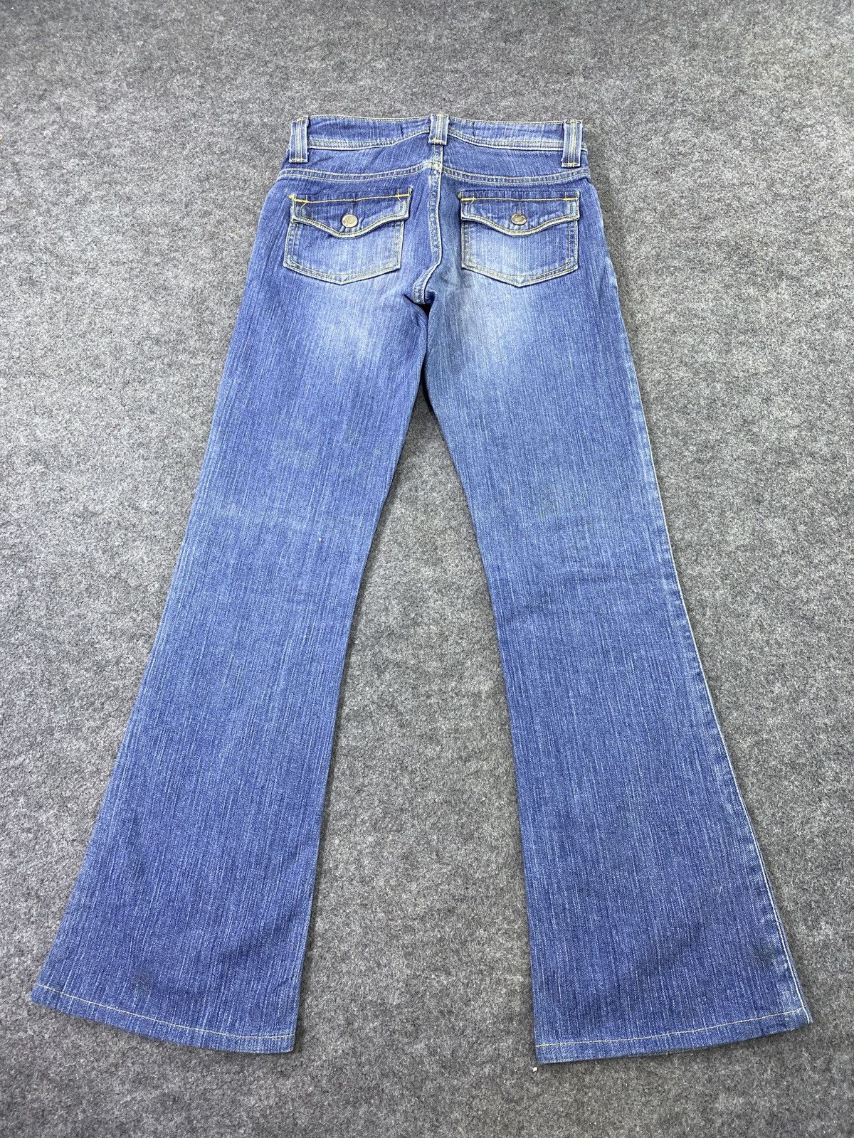 Japanese Brand Vienus Jeans Elegance by Something Edwin Flare Danim - J1012 Size 27" / US 4 / IT 40 - 5 Thumbnail