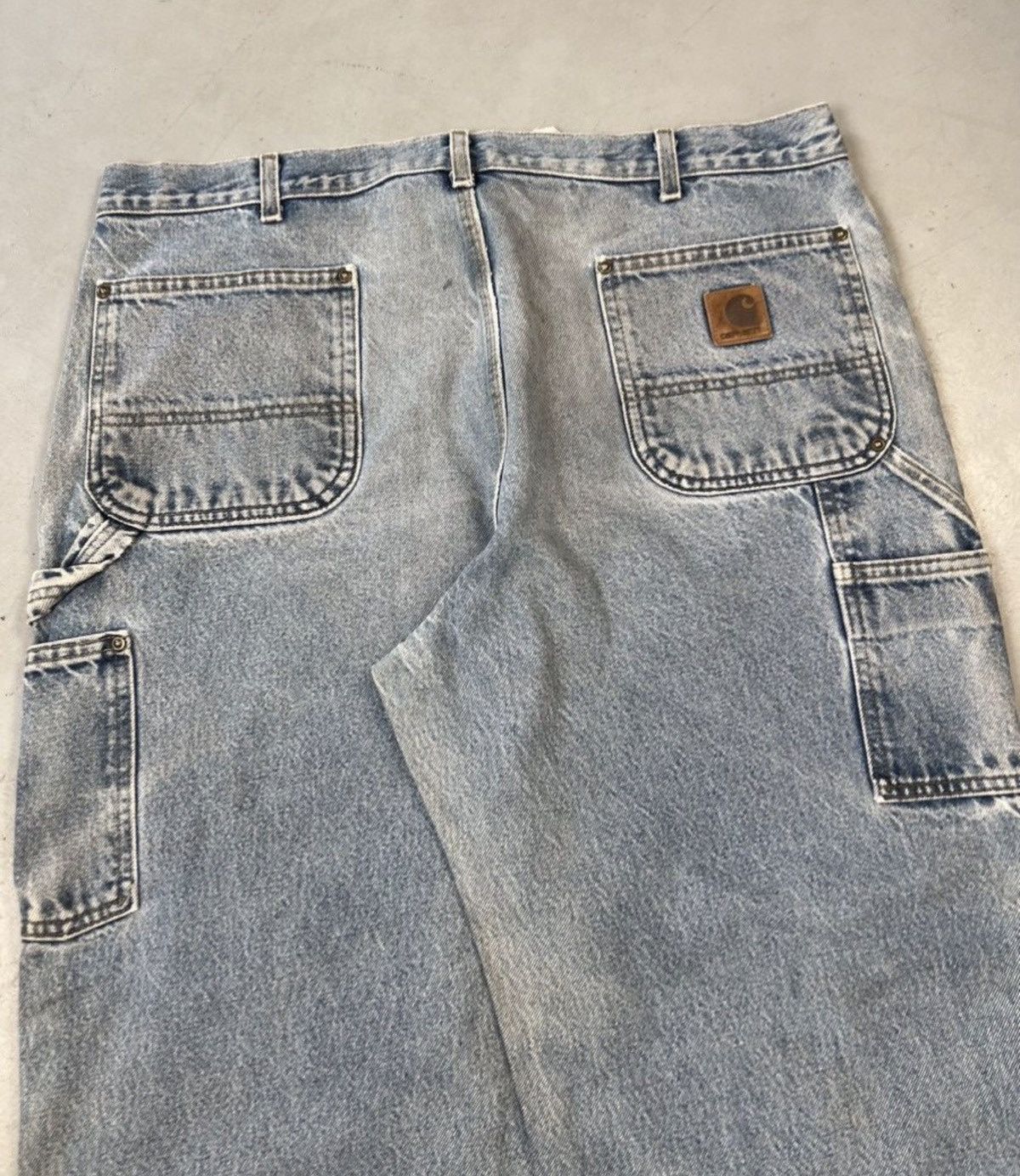 Carhartt Vintage carhartt b136 dst double knee denim Size US 40 / EU 56 - 7 Thumbnail