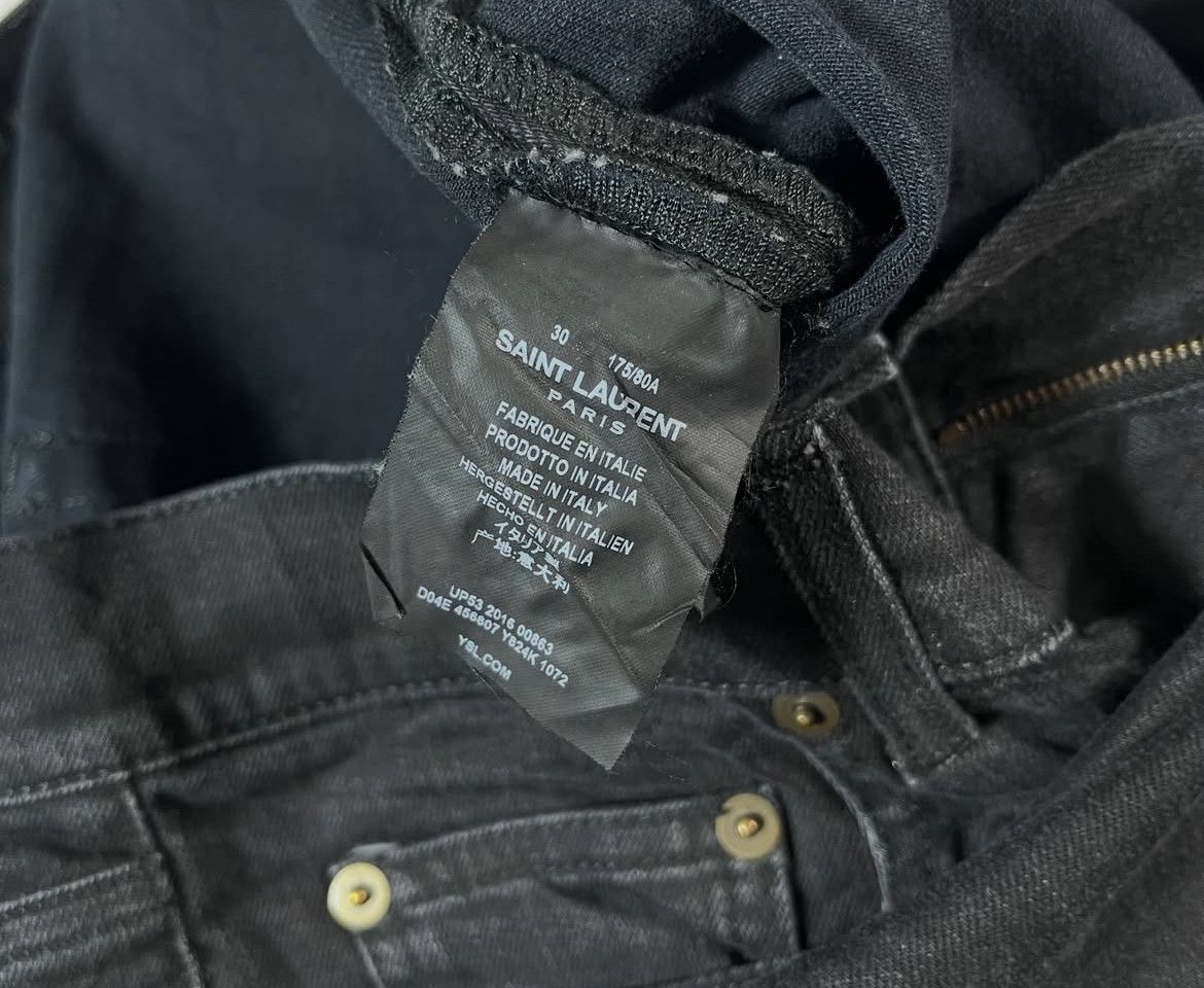 Saint Laurent Paris Saint Laurent Paris Distressed Skinny Jeans Pants Size US 31 - 8 Thumbnail