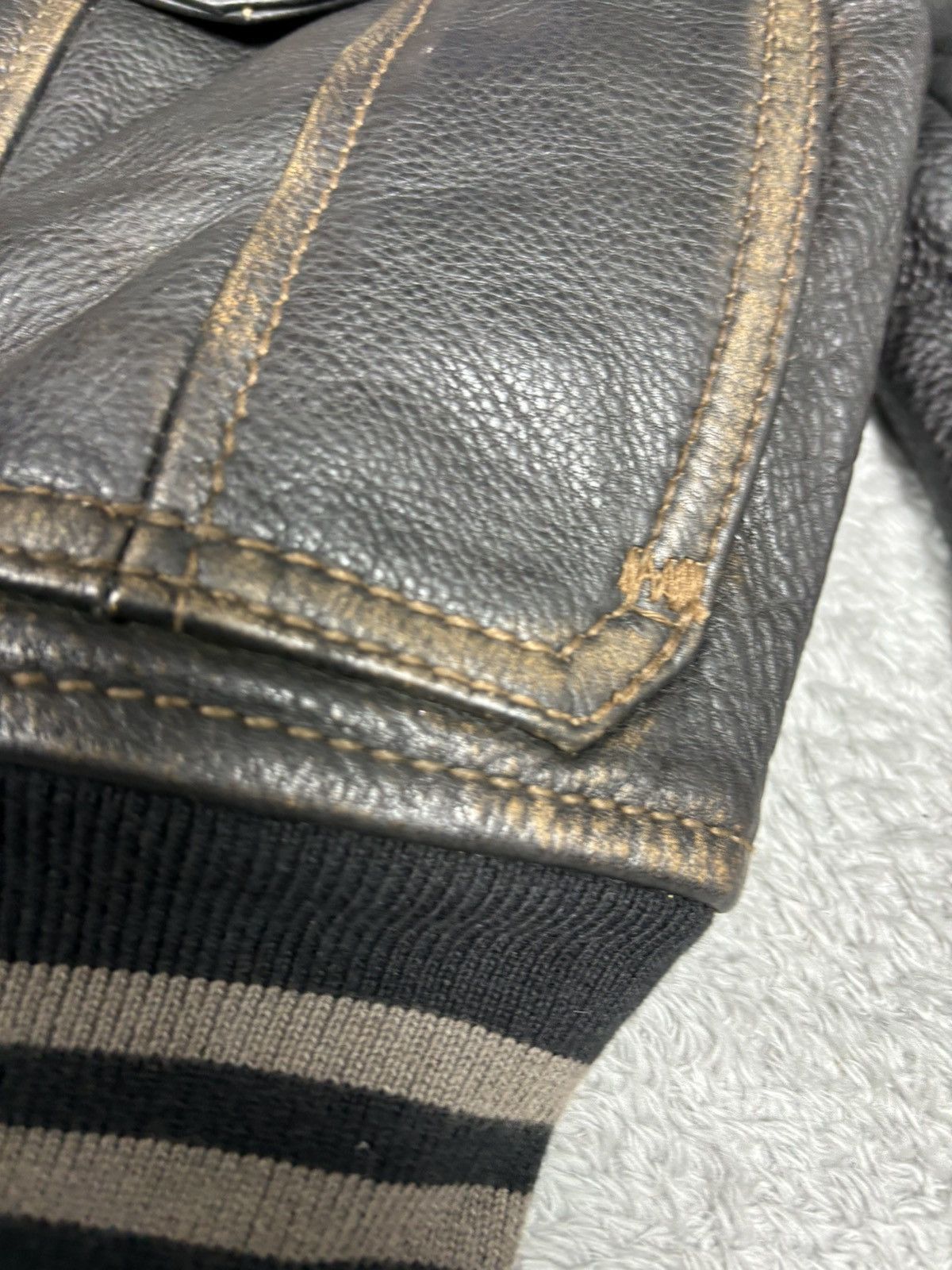 Andrew Marc × Genuine Leather Andrew Marc A2 Leather Jacket. J008 Size US S / EU 44-46 / 1 - 5 Thumbnail