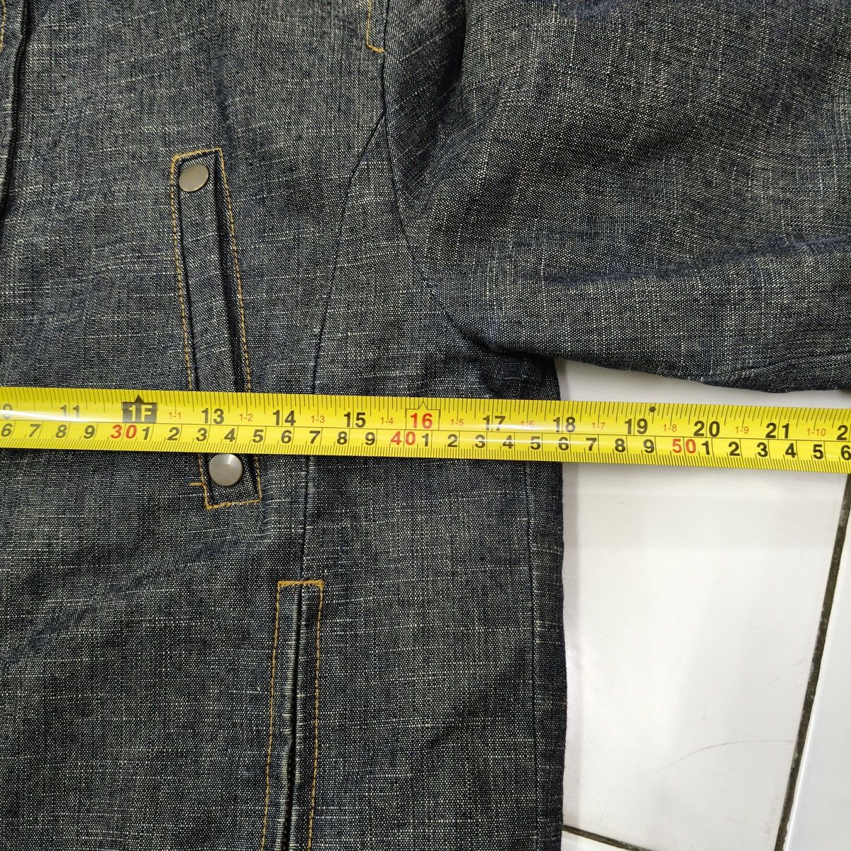 Japanese Brand Japanese Audrey and John Wad Heavy Denim Twill Jacket Hooded Size US M / EU 48-50 / 2 - 23 Thumbnail