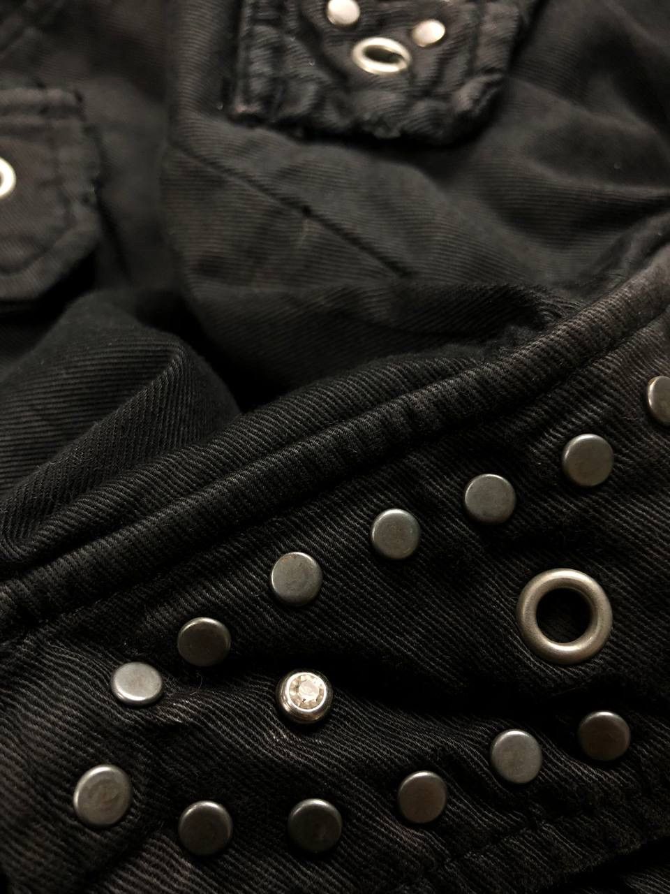 If Six Was Nine × Japanese Brand × Le Grande Bleu (L.G.B.) Wild Khakis Studded Zipper Cargo Pants Size US 32 / EU 48 - 8 Thumbnail